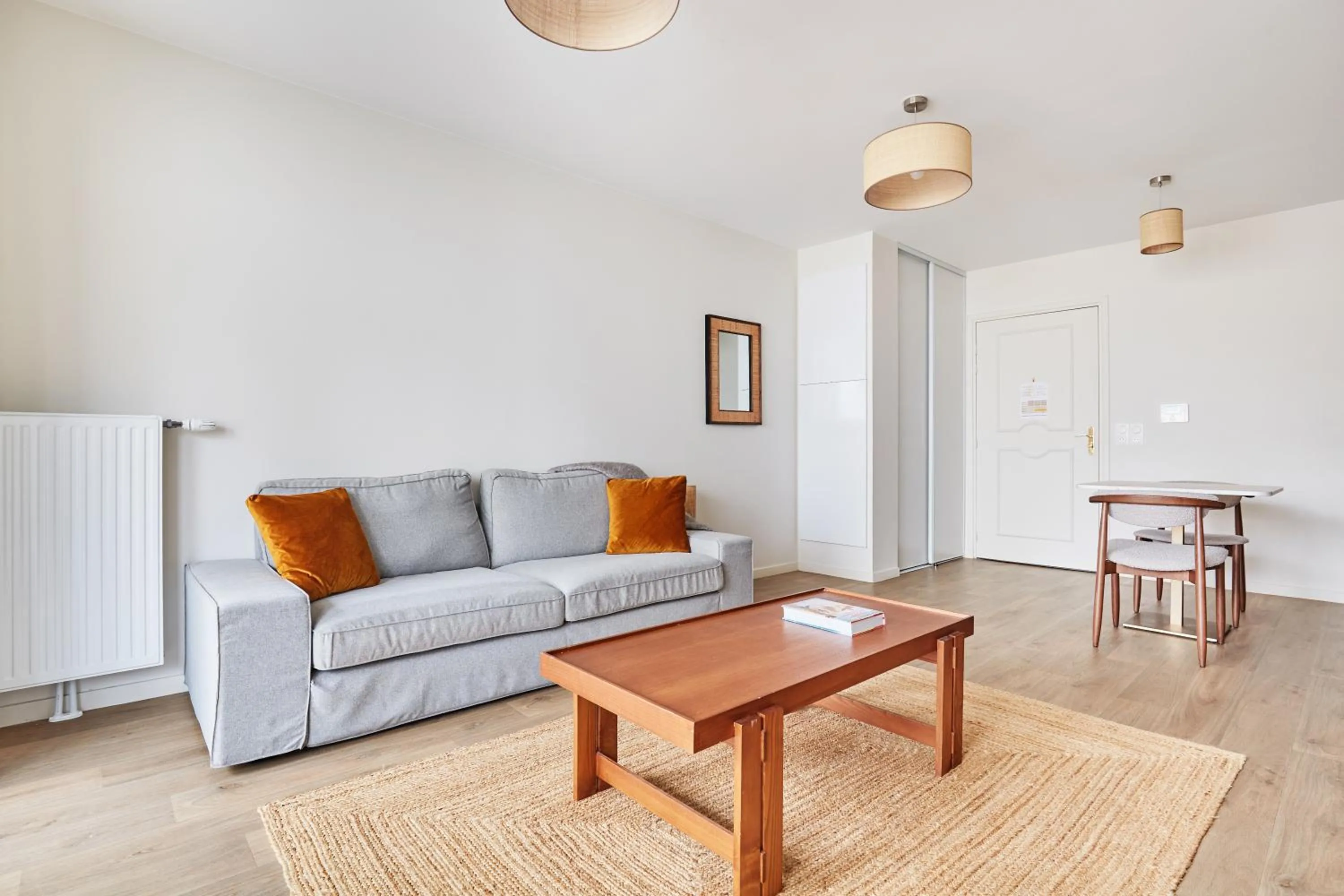 Seating area in Appart Hotel Paris Levallois Maurice Ravel