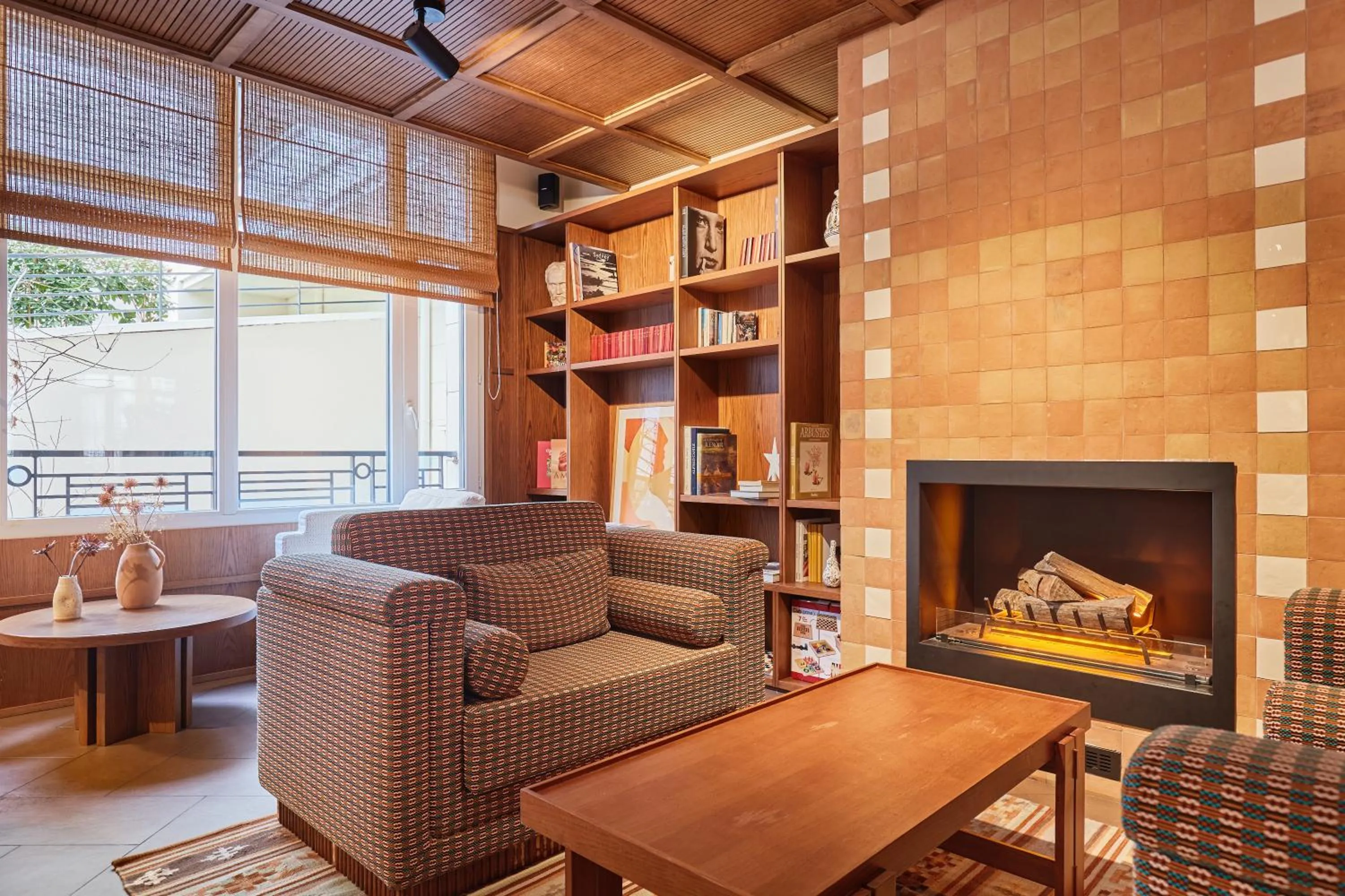 Seating area in Appart Hotel Paris Levallois Maurice Ravel