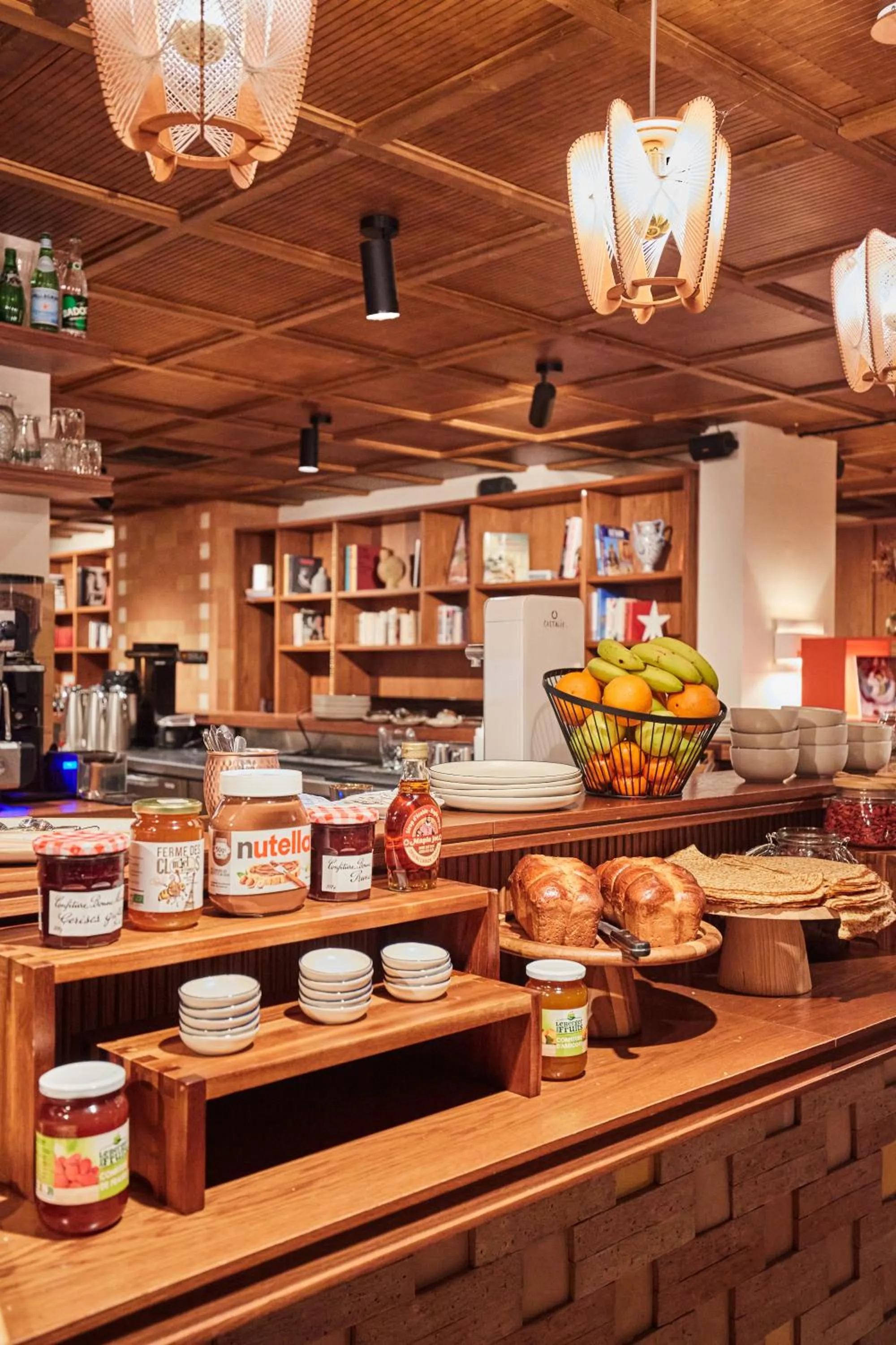 Breakfast in Appart Hotel Paris Levallois Maurice Ravel