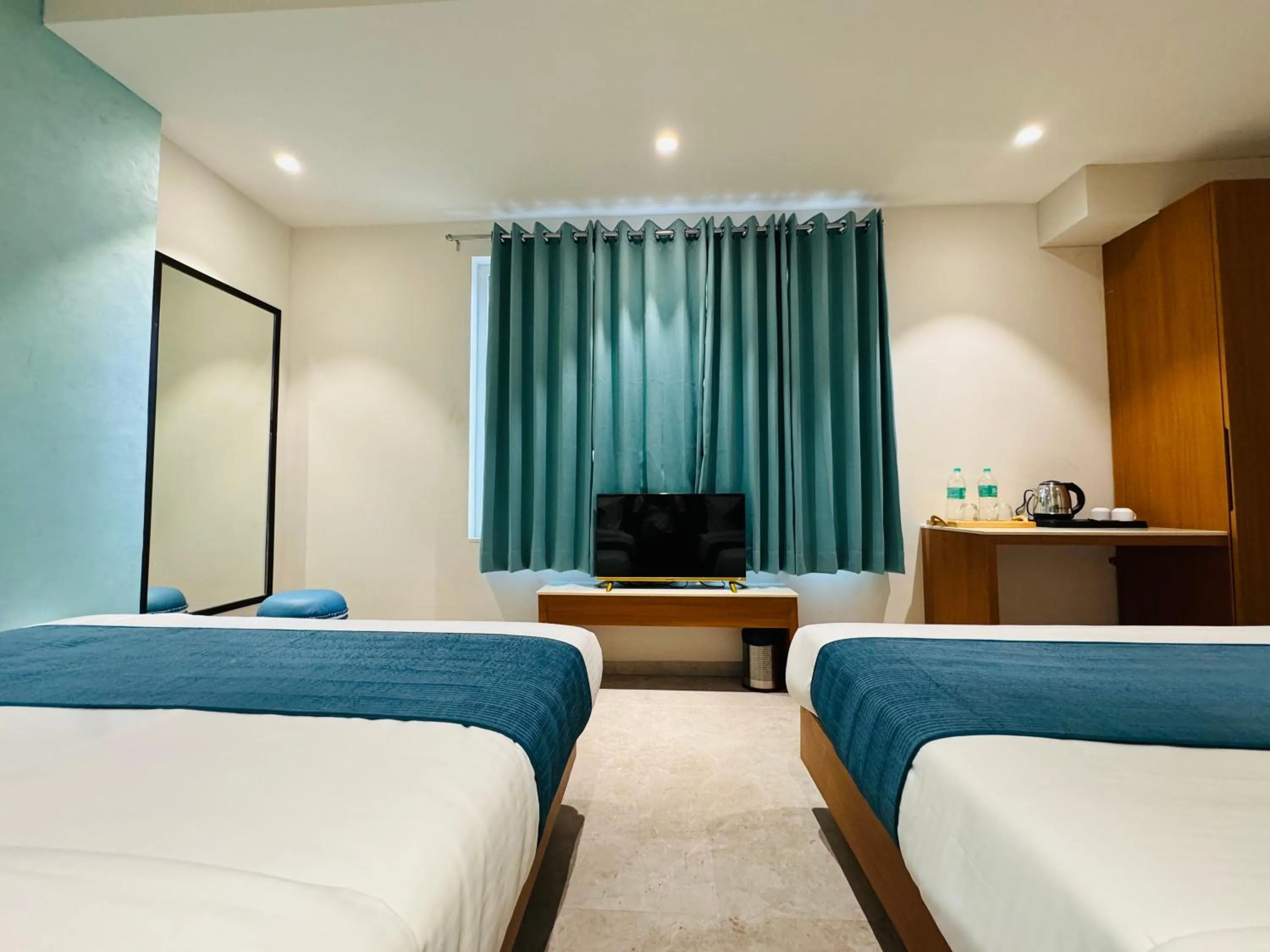 TV and multimedia, Bed in Hotel Rudhav Palace