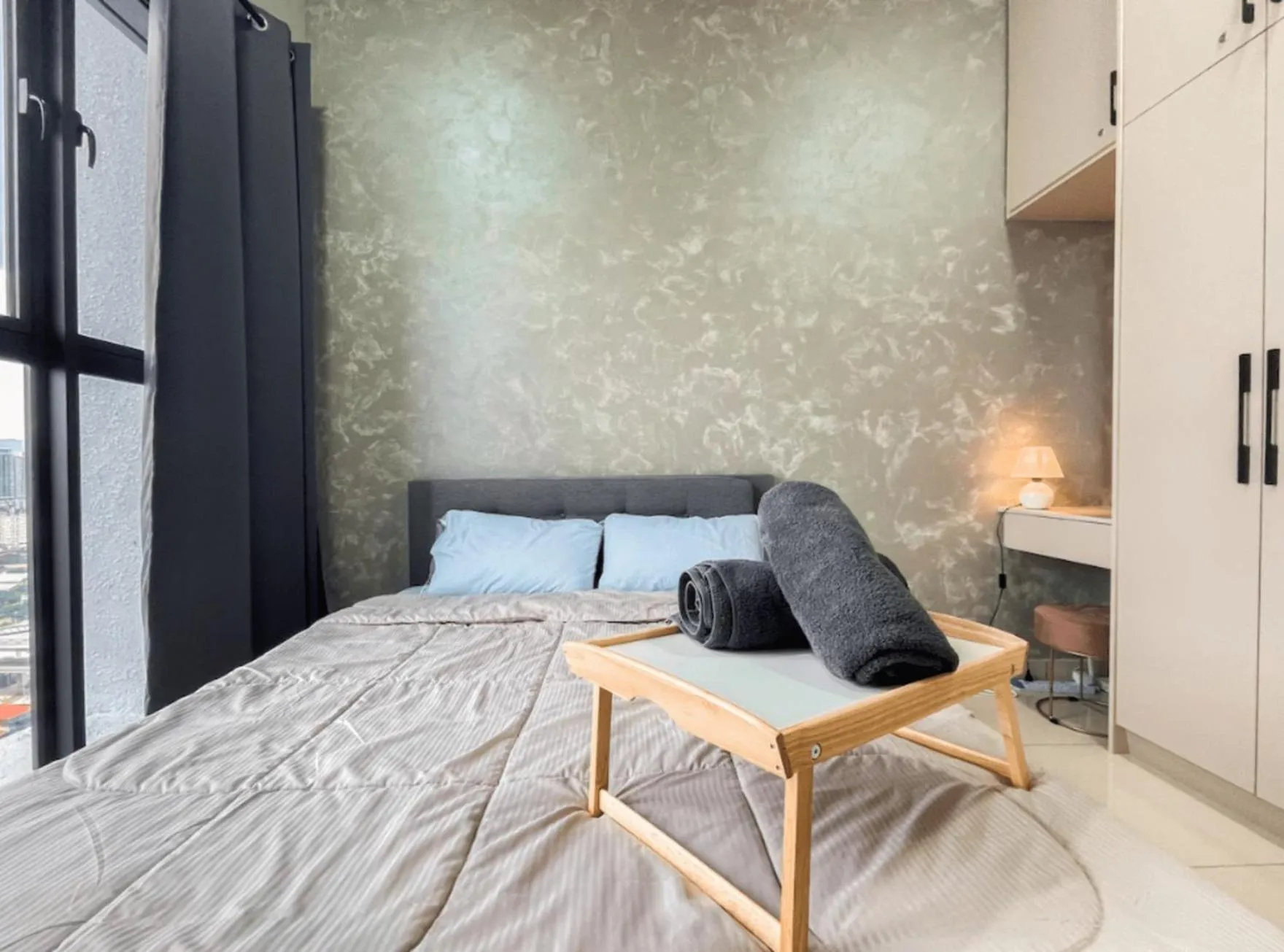 Bed in Trion Kuala Lumpur