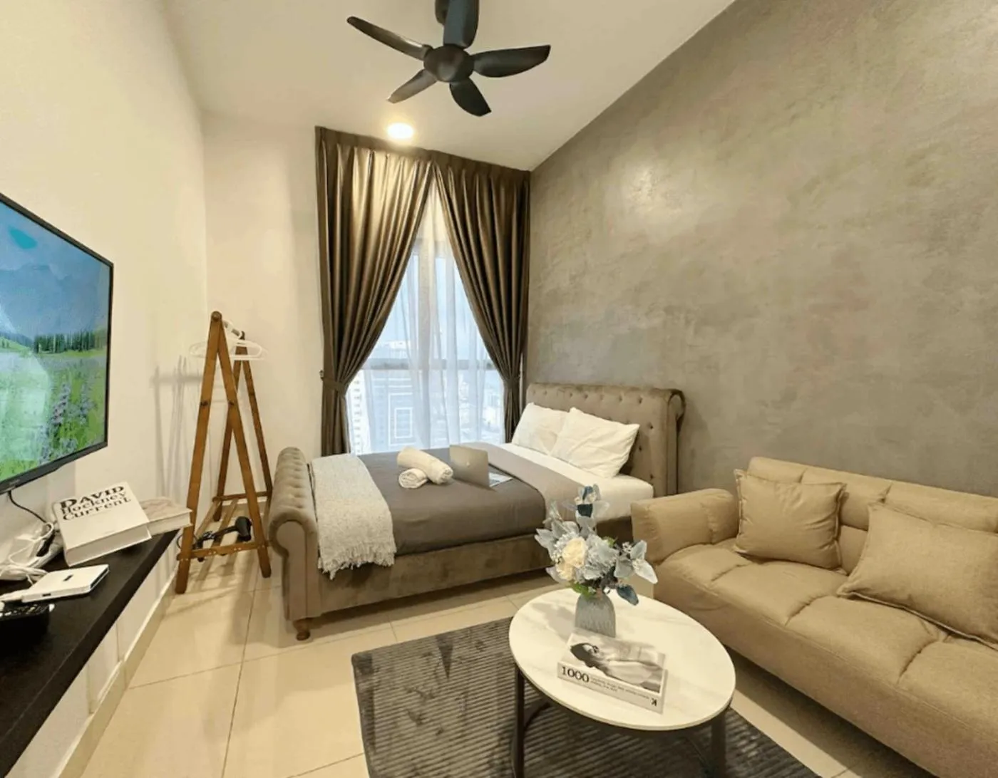 Bed in Trion Kuala Lumpur