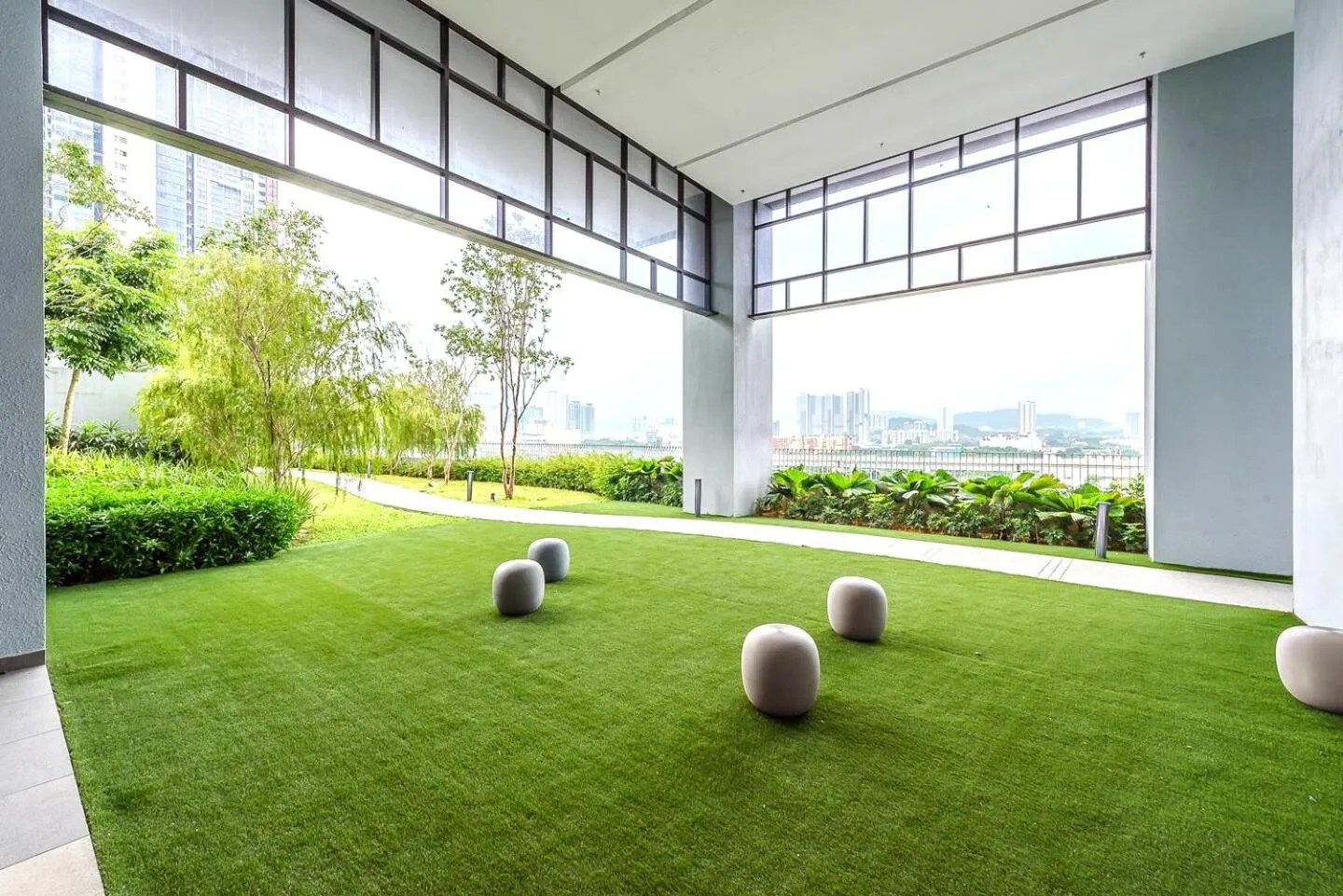 Garden in Trion Kuala Lumpur