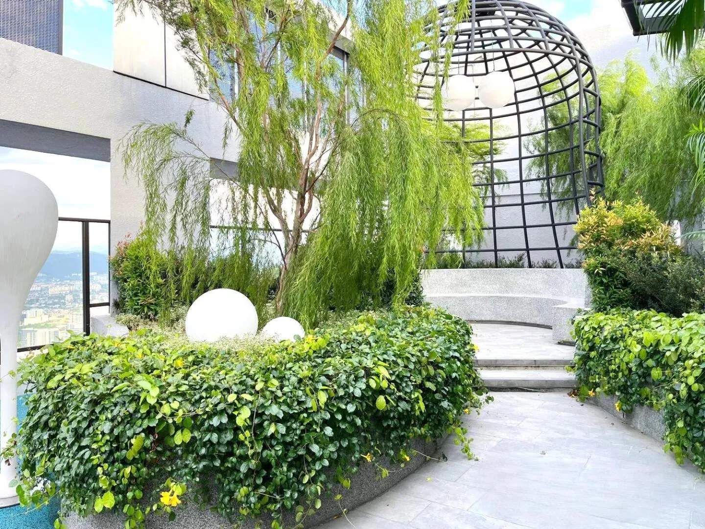 Garden in Trion Kuala Lumpur