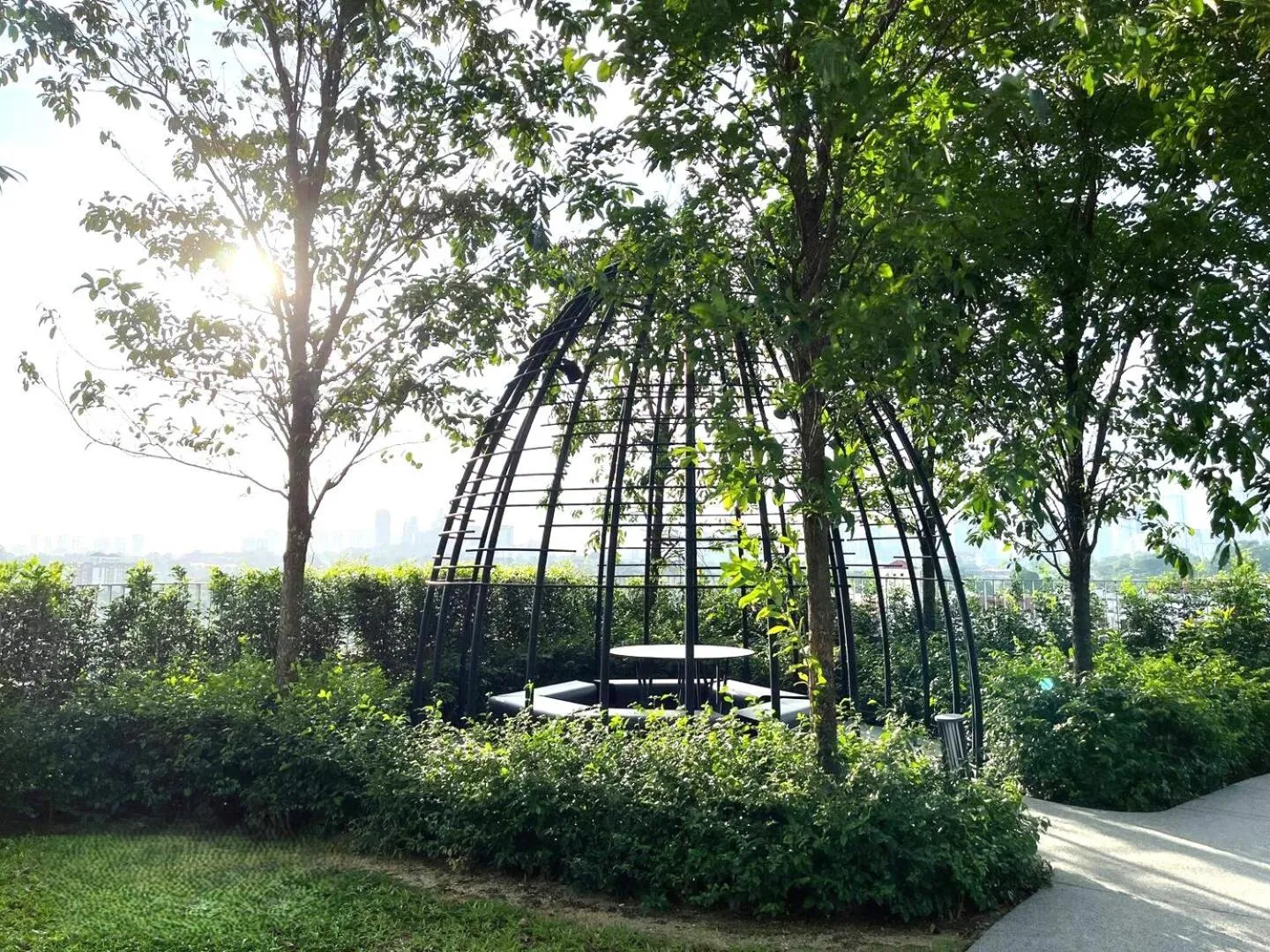 Garden in Trion Kuala Lumpur