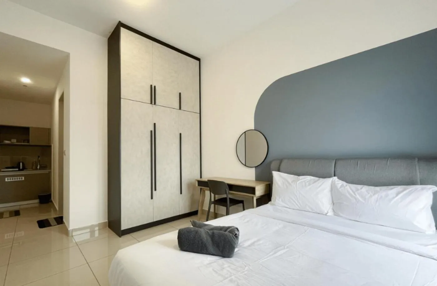 Bed in Trion Kuala Lumpur