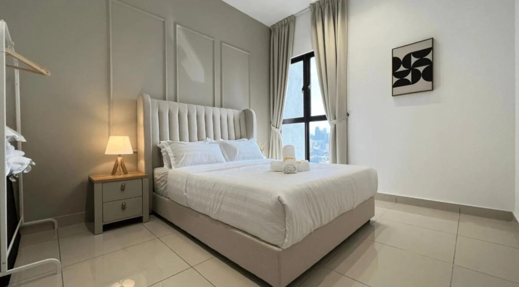 Bed in Trion Kuala Lumpur