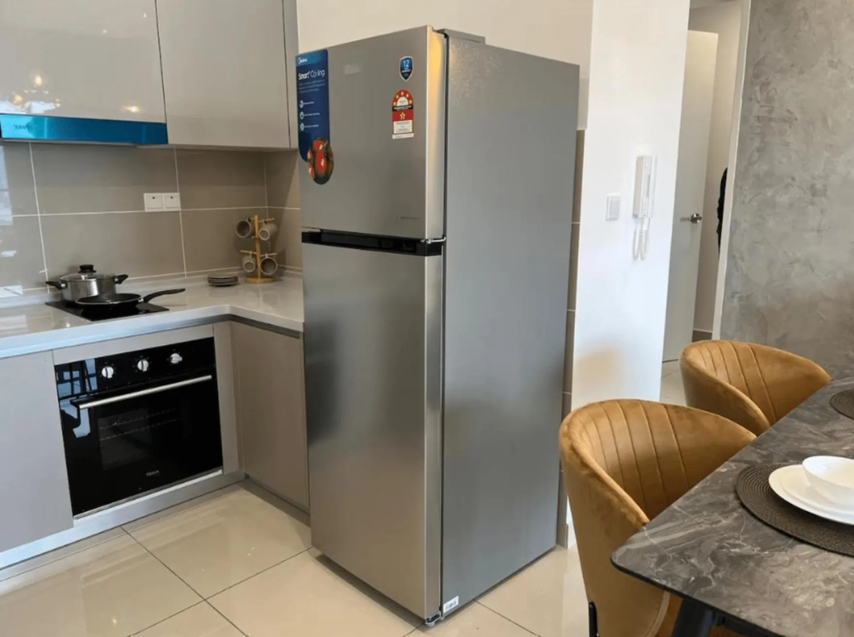 Kitchen or kitchenette in Trion Kuala Lumpur