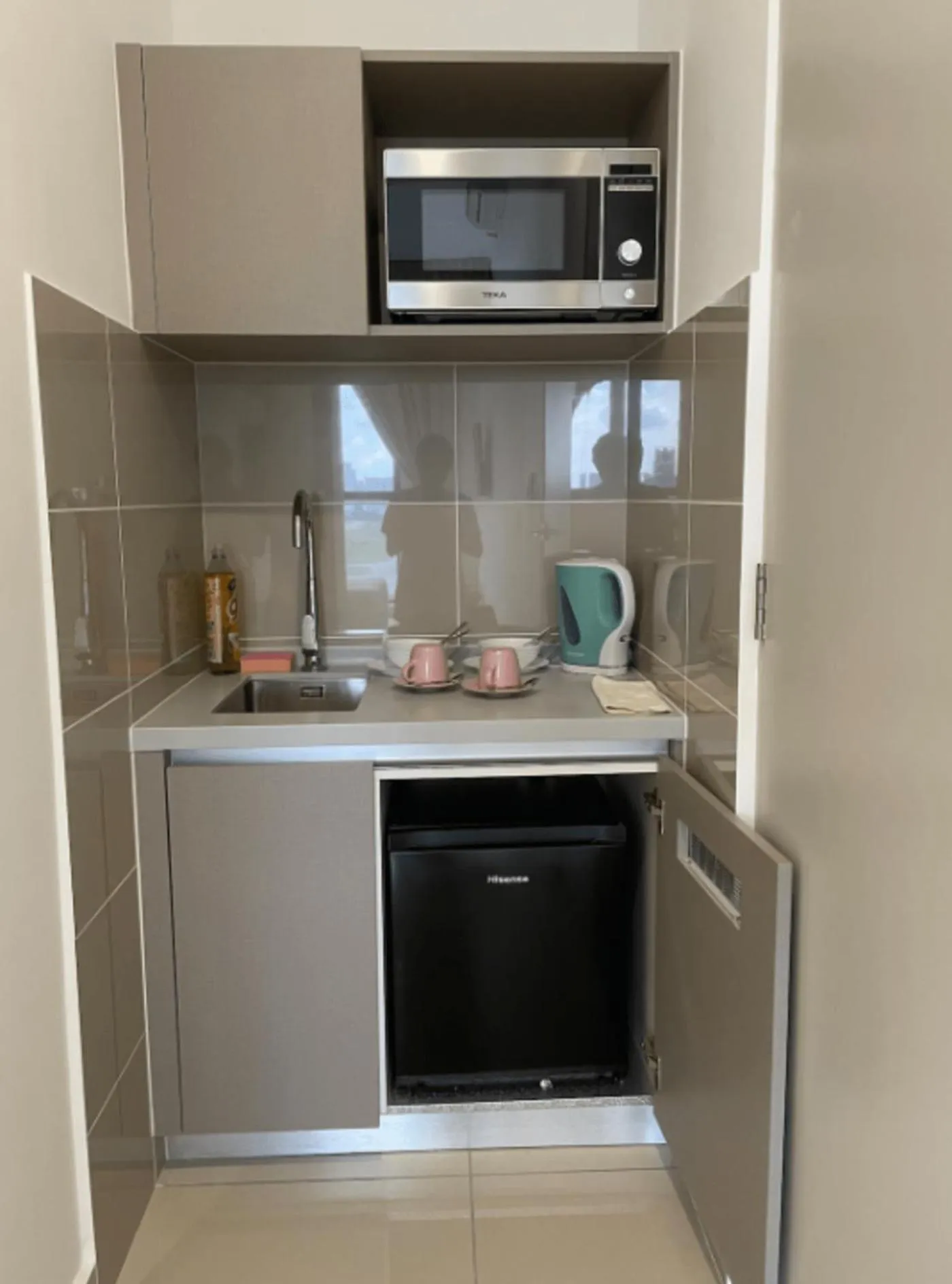 Kitchen or kitchenette in Trion Kuala Lumpur