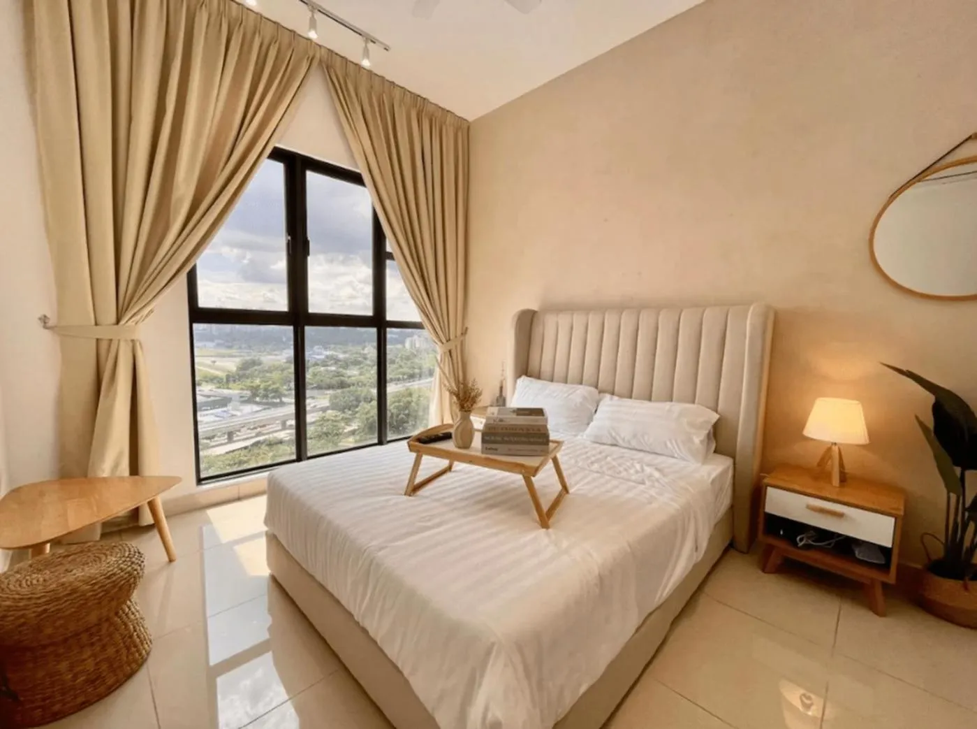 Bed in Trion Kuala Lumpur