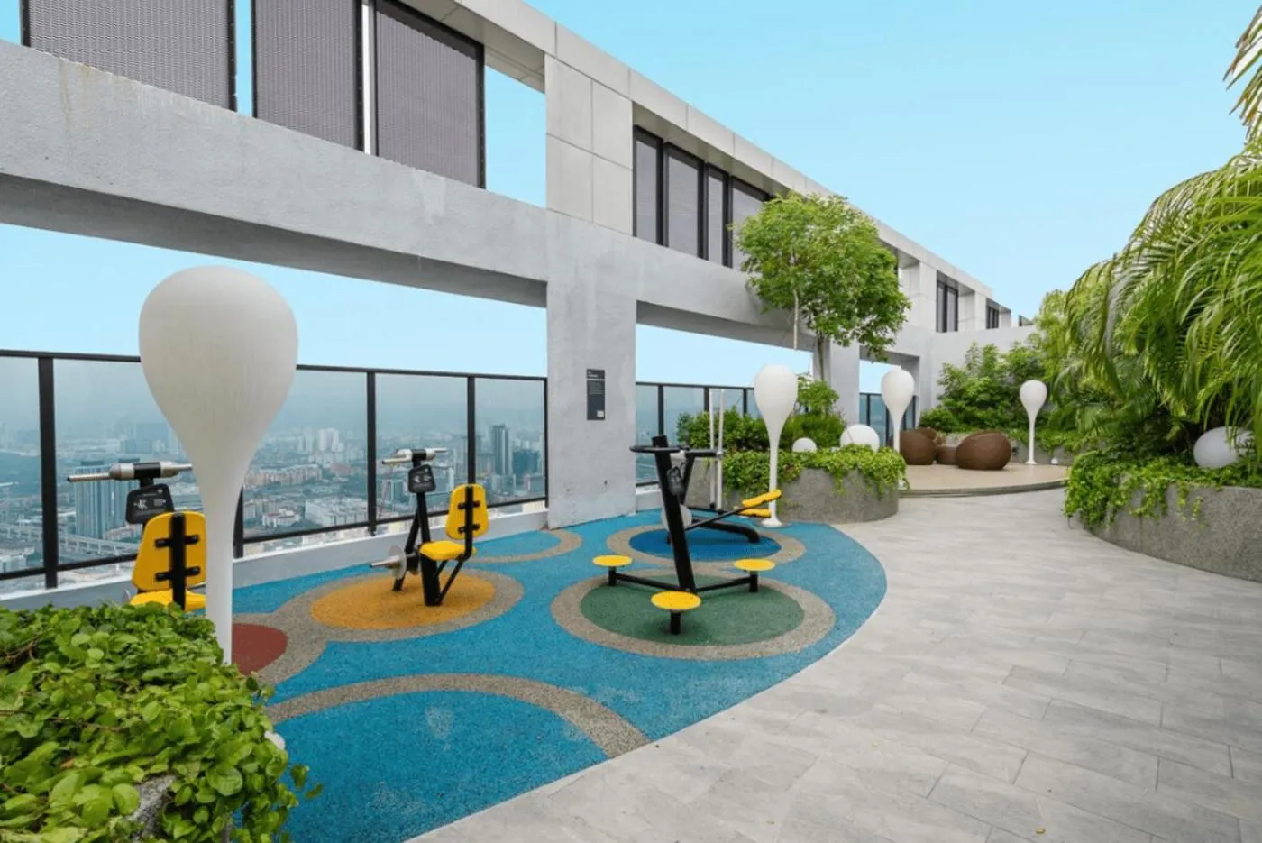 Balcony/Terrace in Trion Kuala Lumpur