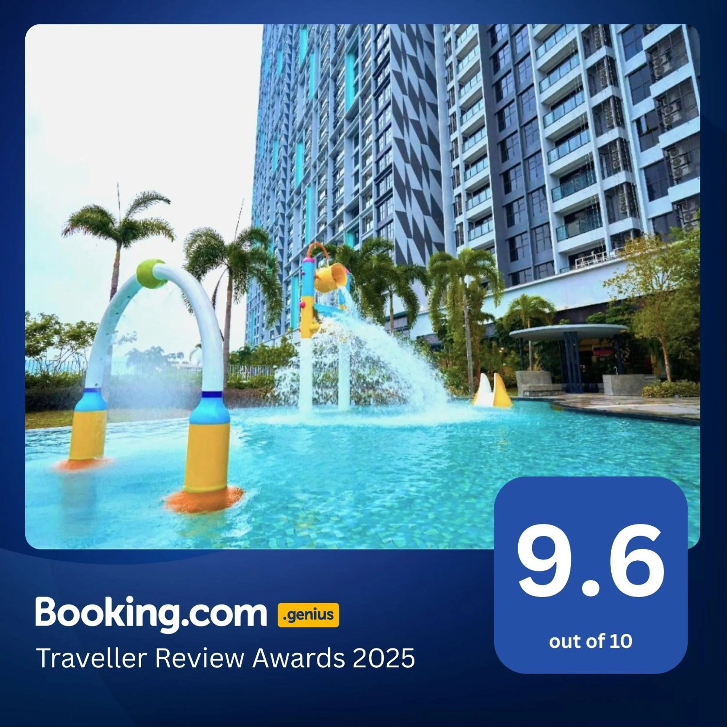 Swimming pool in Trion Kuala Lumpur