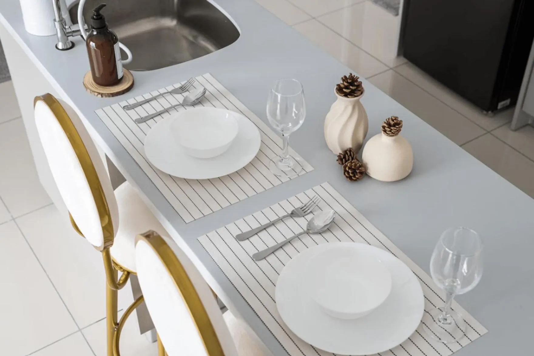 Dining area in Trion Kuala Lumpur