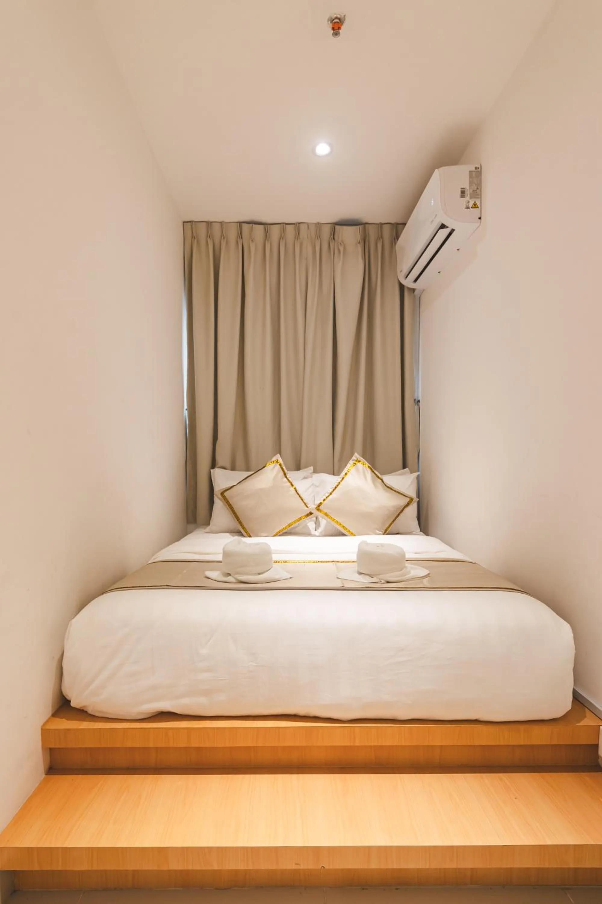 Bed in Beautiful Seaview Suites at The Shore Kota Kinabalu