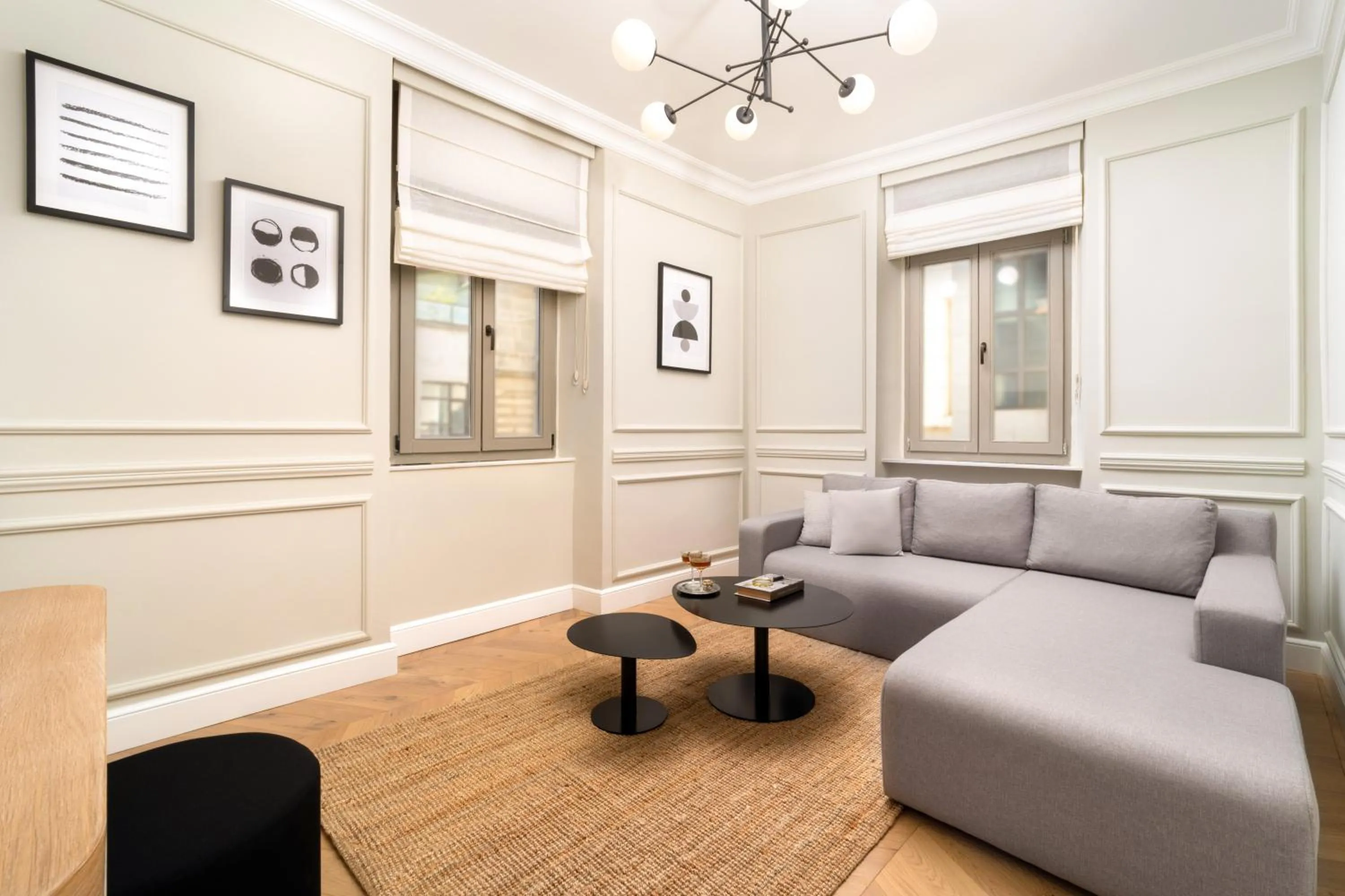 Living room in Vucino Suites