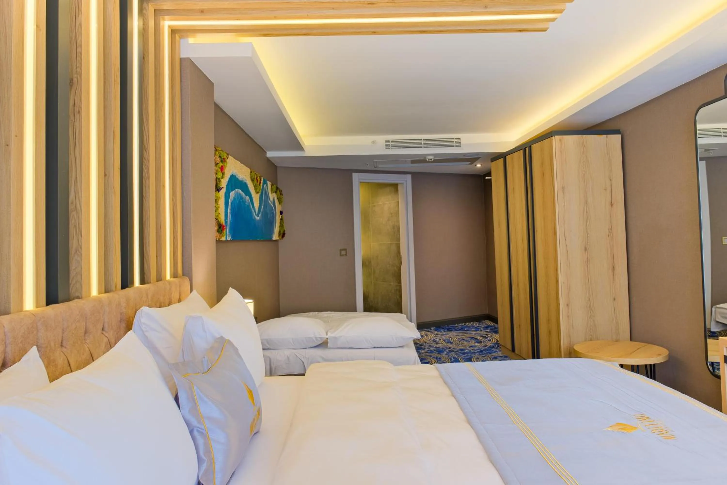 Bed in Maritimo Hotel