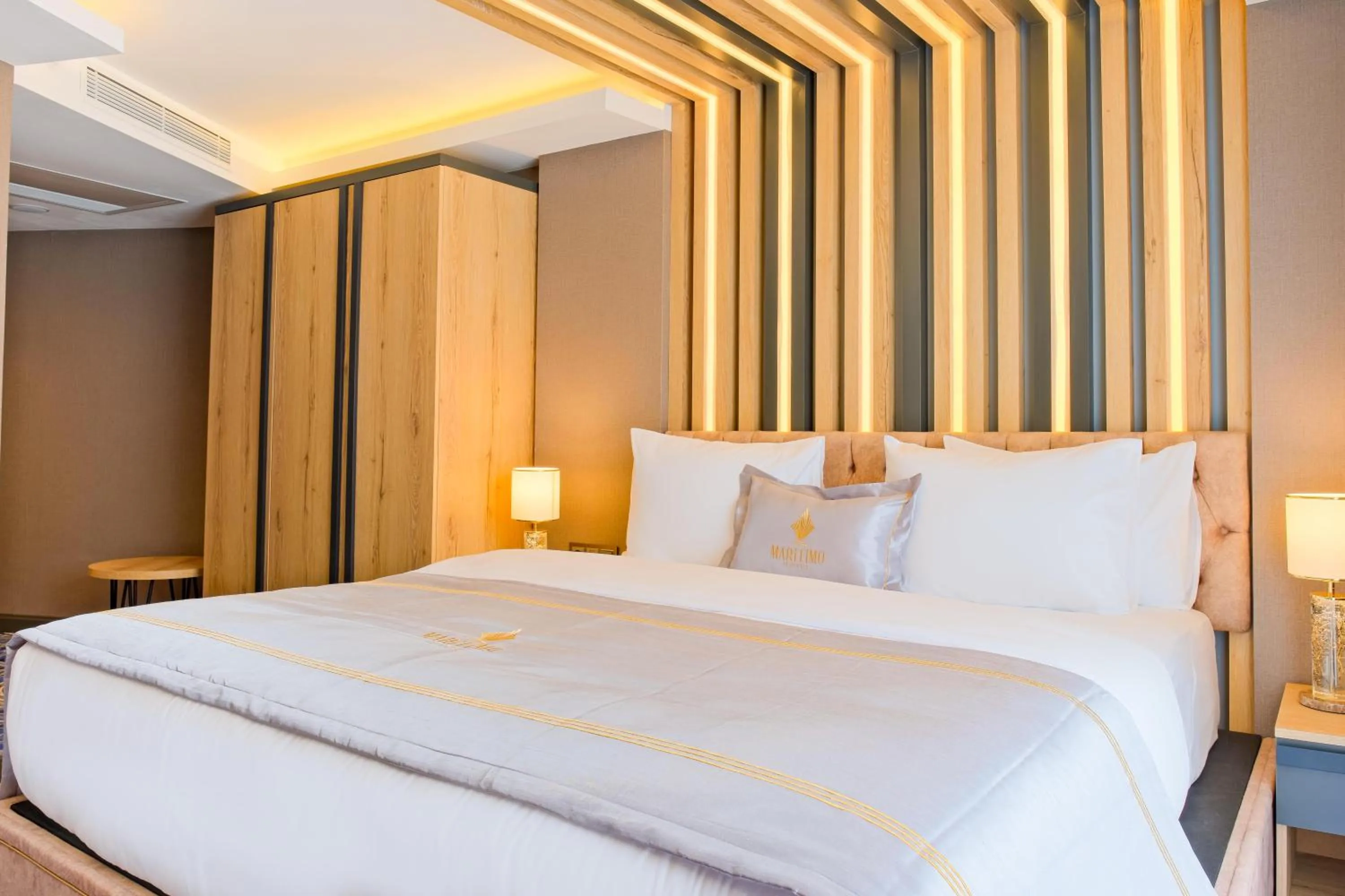 Bed in Maritimo Hotel