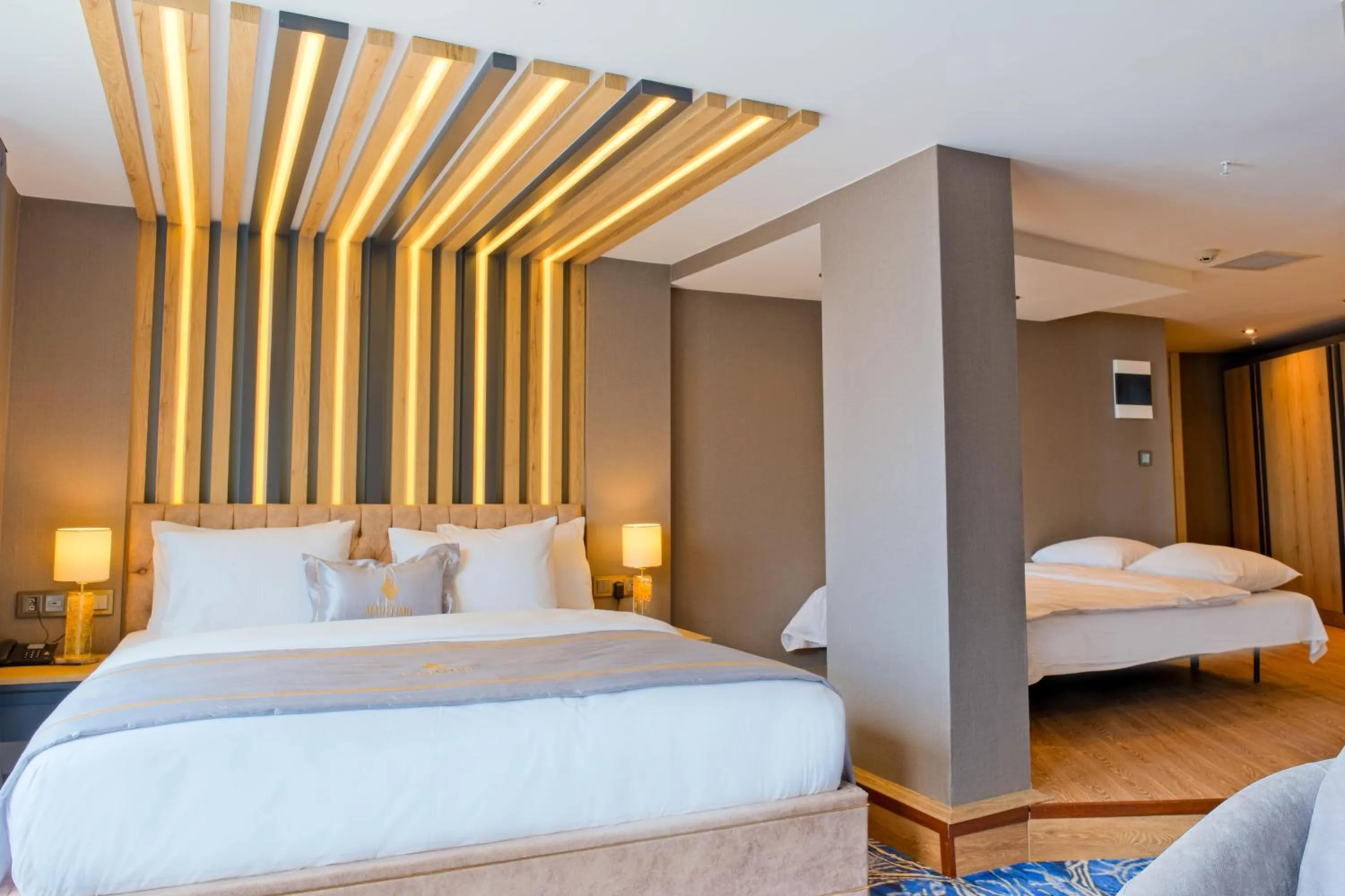 Bed in Maritimo Hotel