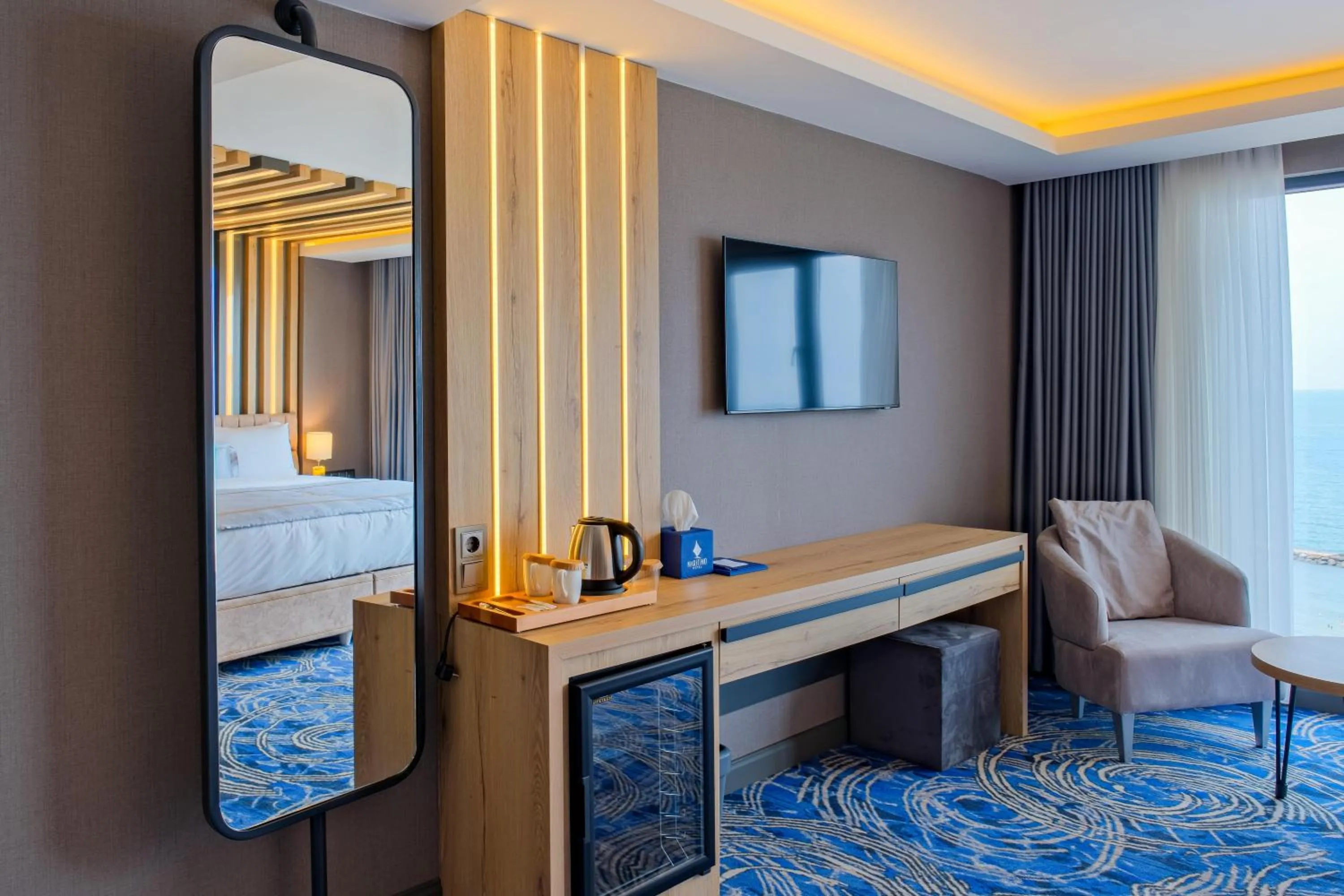 Bed in Maritimo Hotel