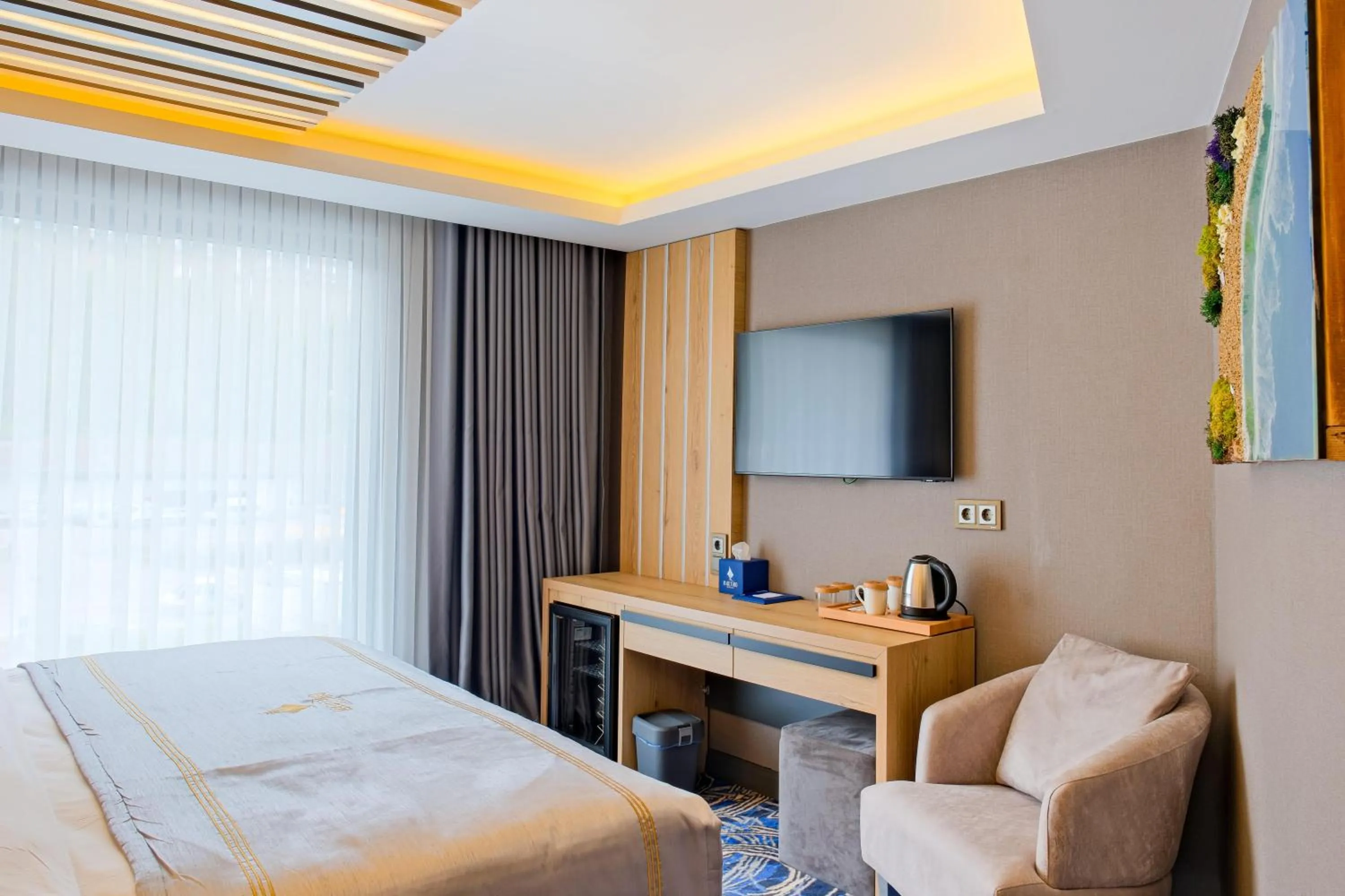 Bed in Maritimo Hotel