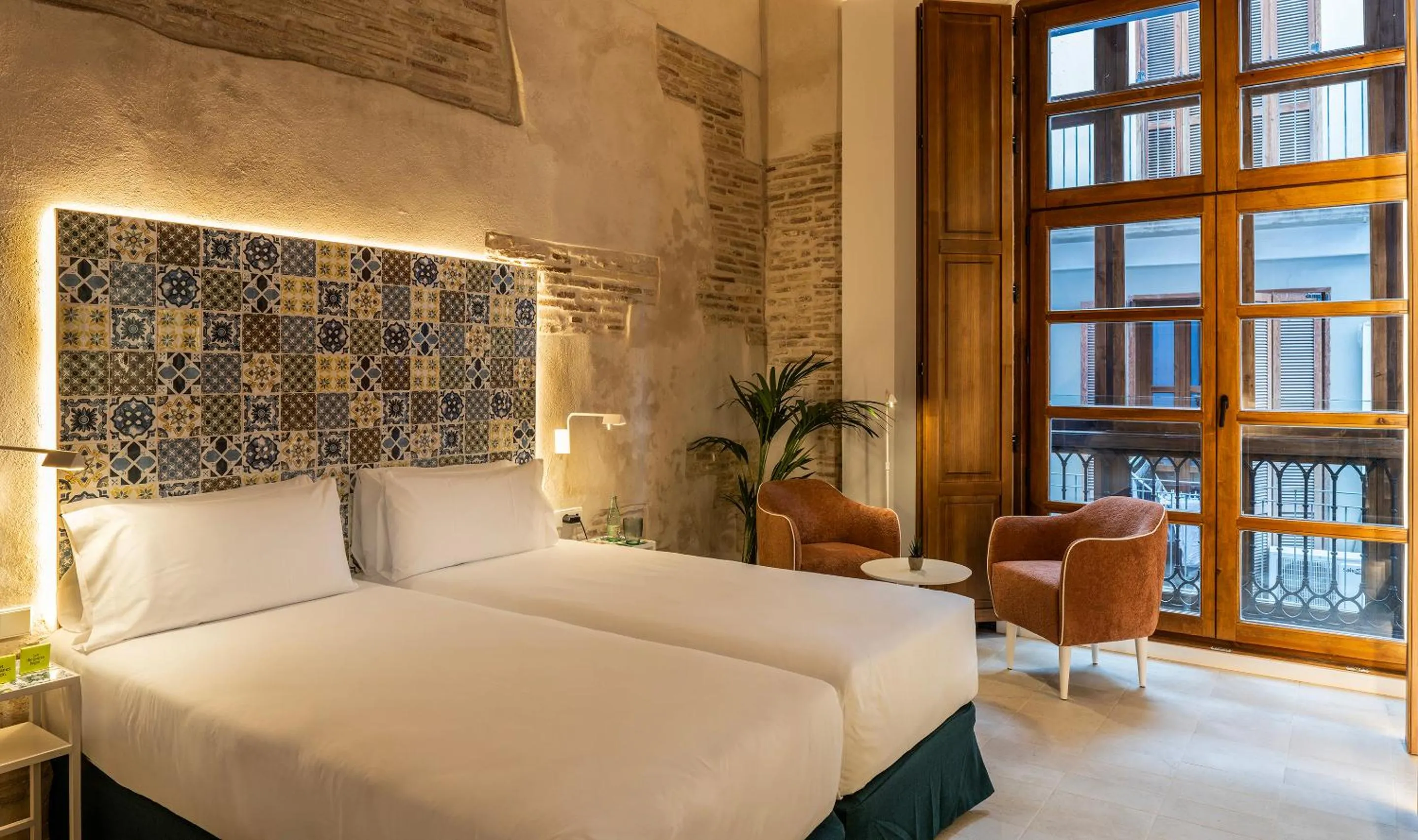 Bedroom, Bed in Axel Hotel Valencia - Adults Only
