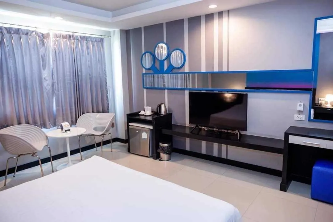 Bedroom in Capital O 75514 Vasidtee City Hotel (Suphanburi)