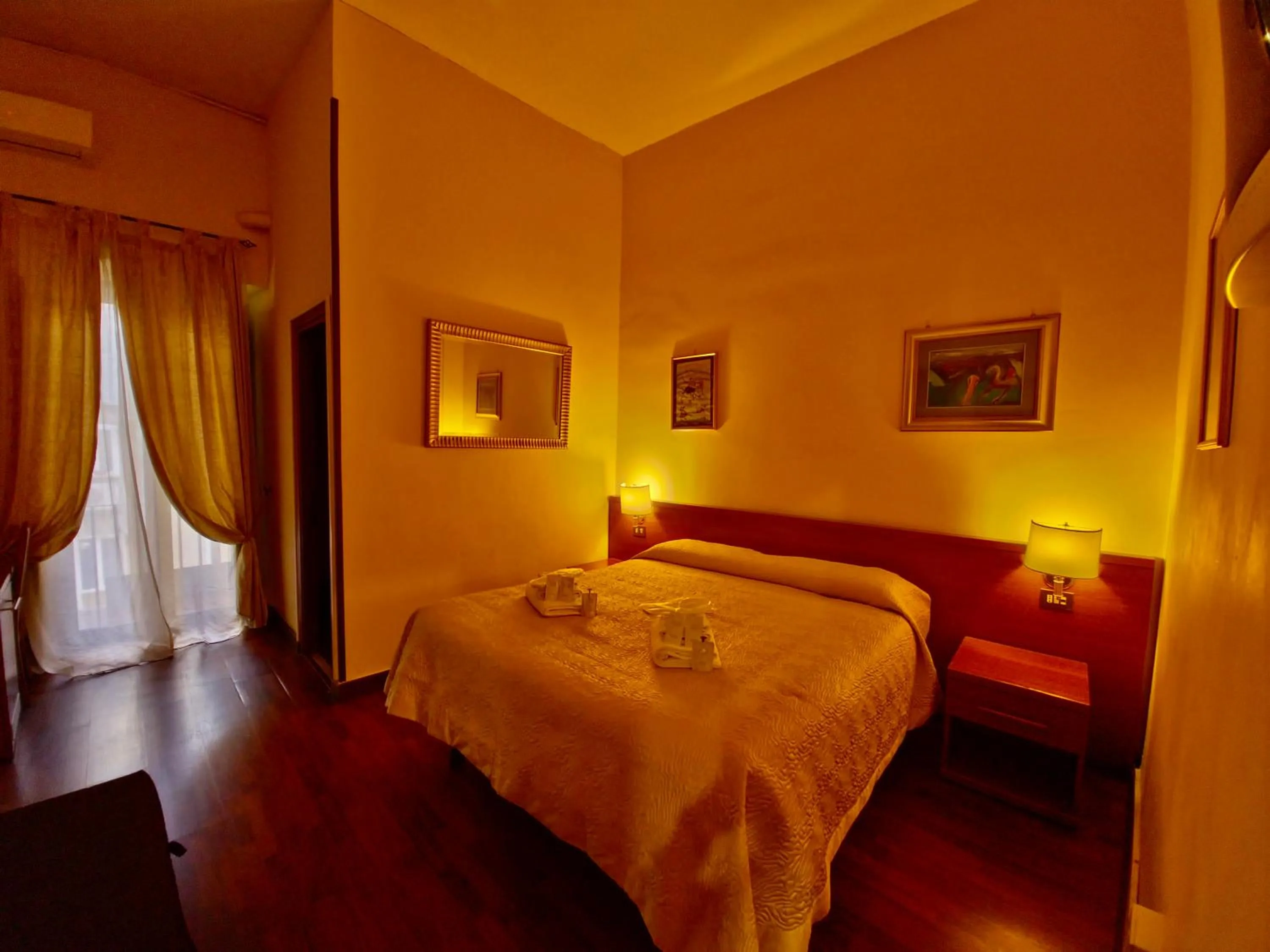 Bed in Hotel Azzurra