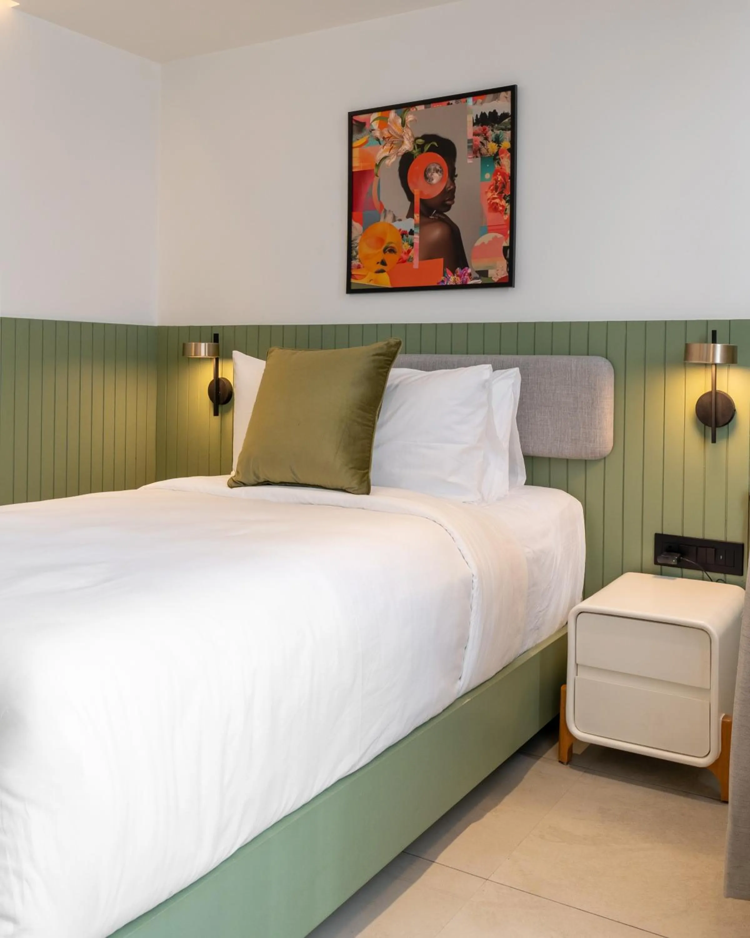 Bed in Spektrum Hotel - Bengaluru Airport