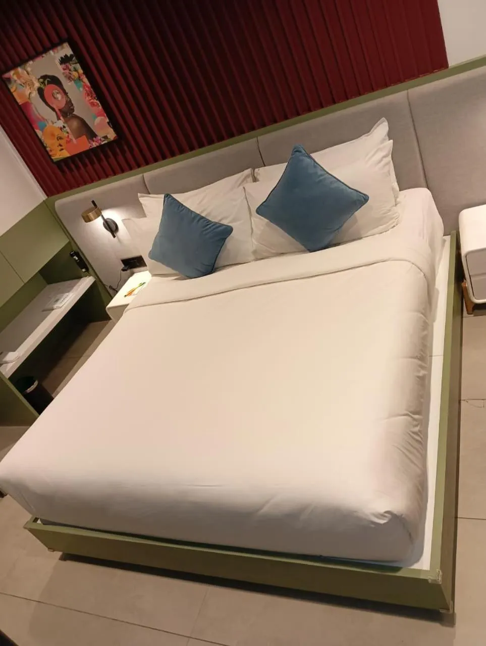 Bed in Spektrum Hotel - Bengaluru Airport