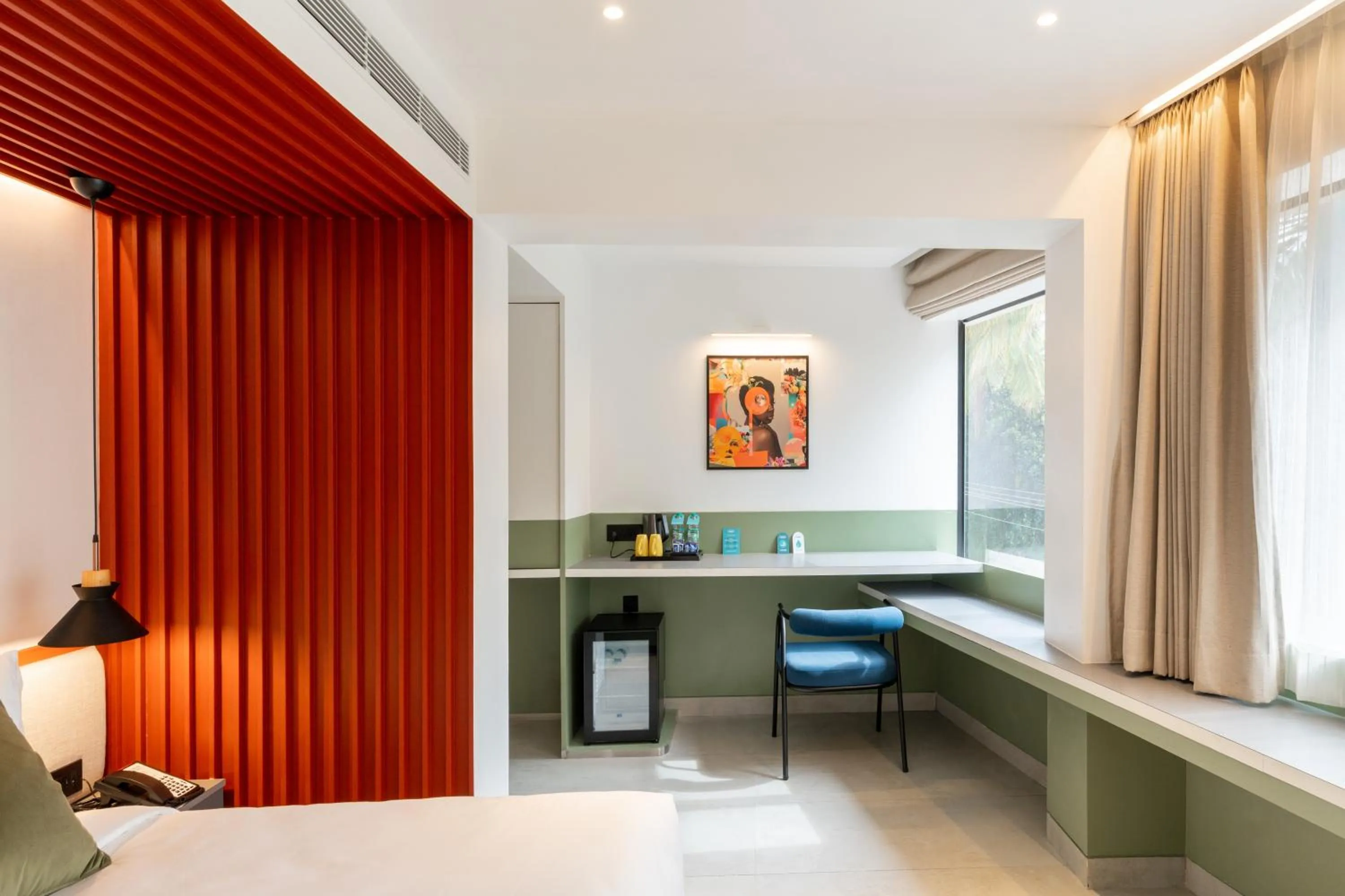 Bed in Spektrum Hotel - Bengaluru Airport