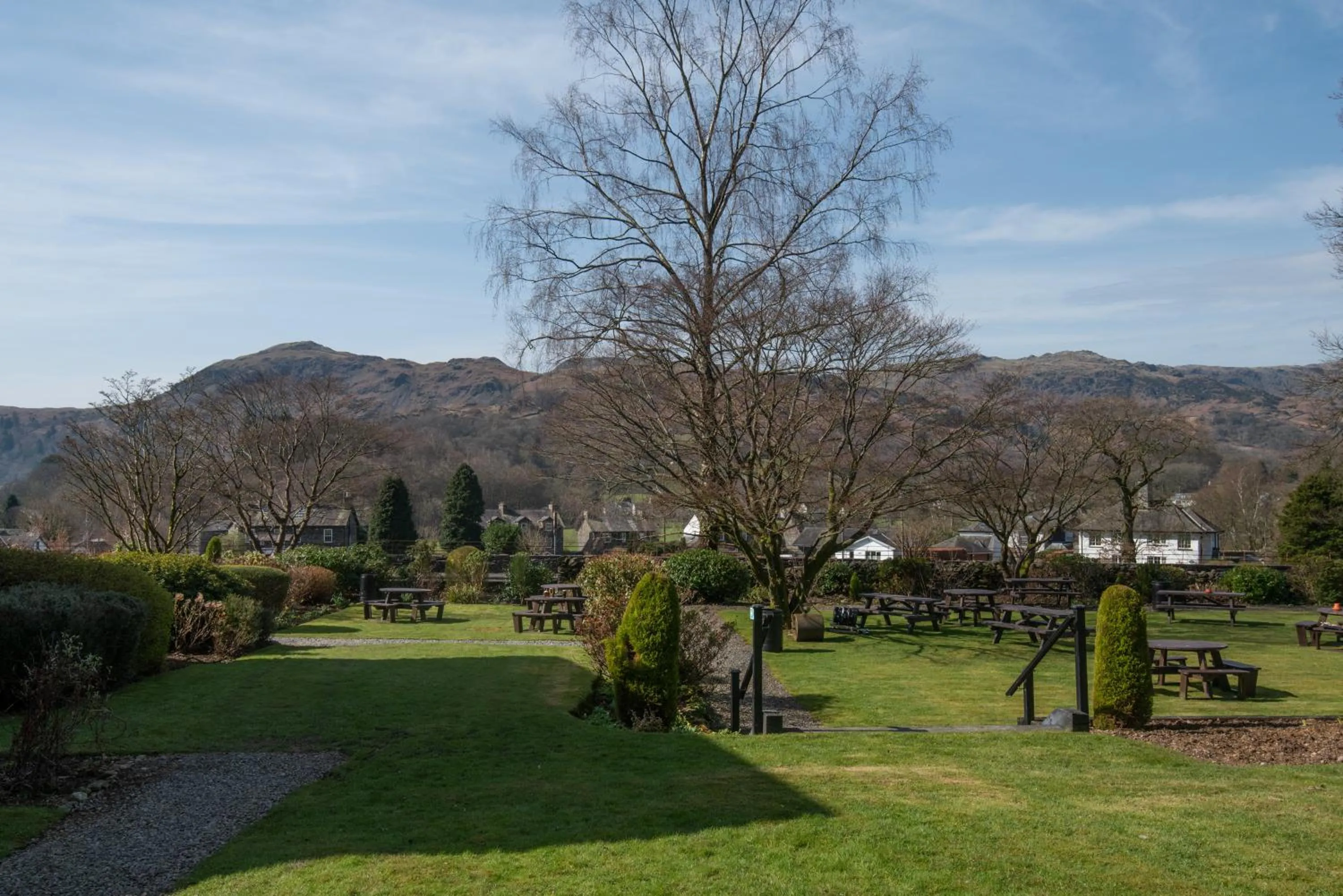 Garden in The Swan at Grasmere- The Inn Collection Group