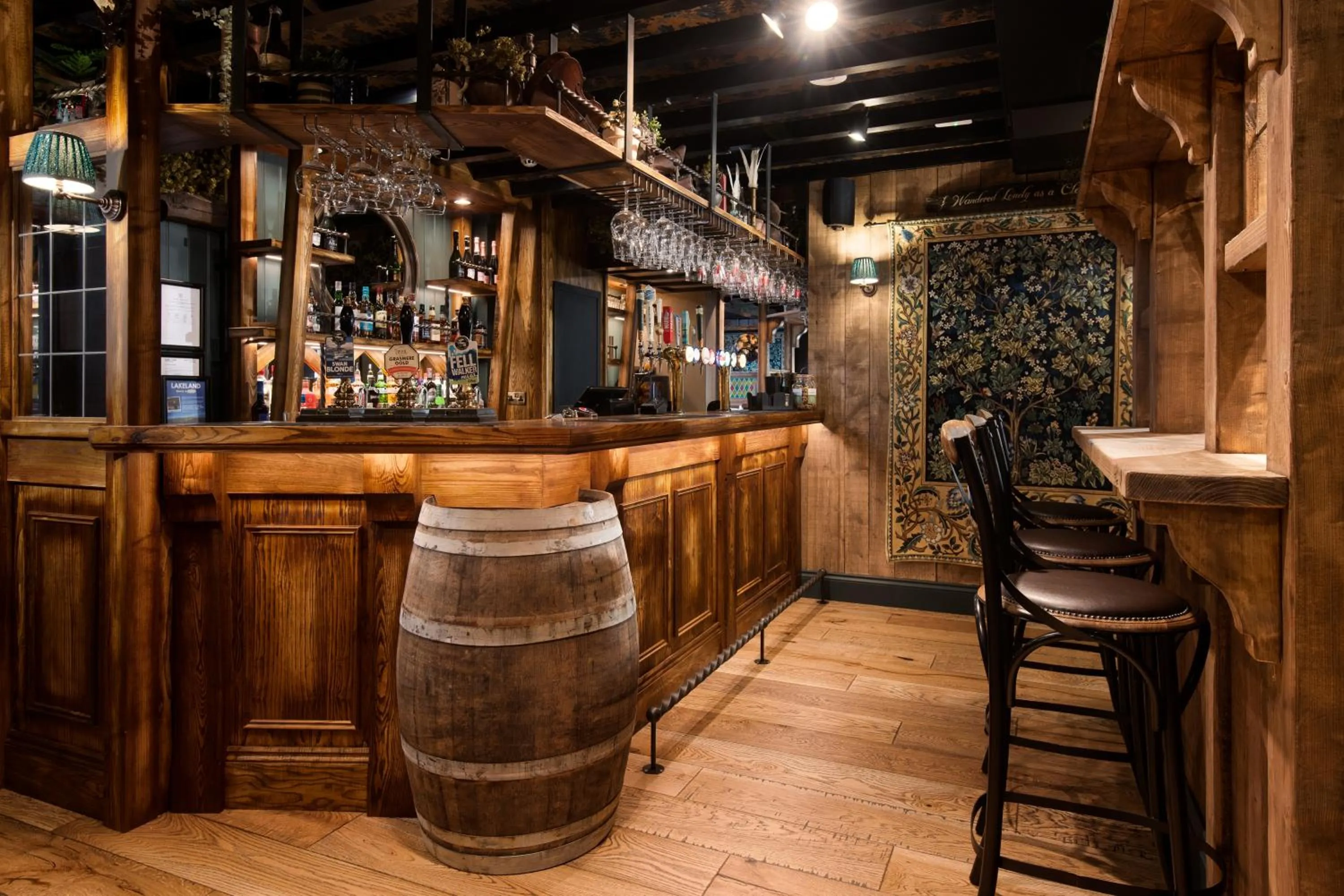 Drinks in The Swan at Grasmere- The Inn Collection Group