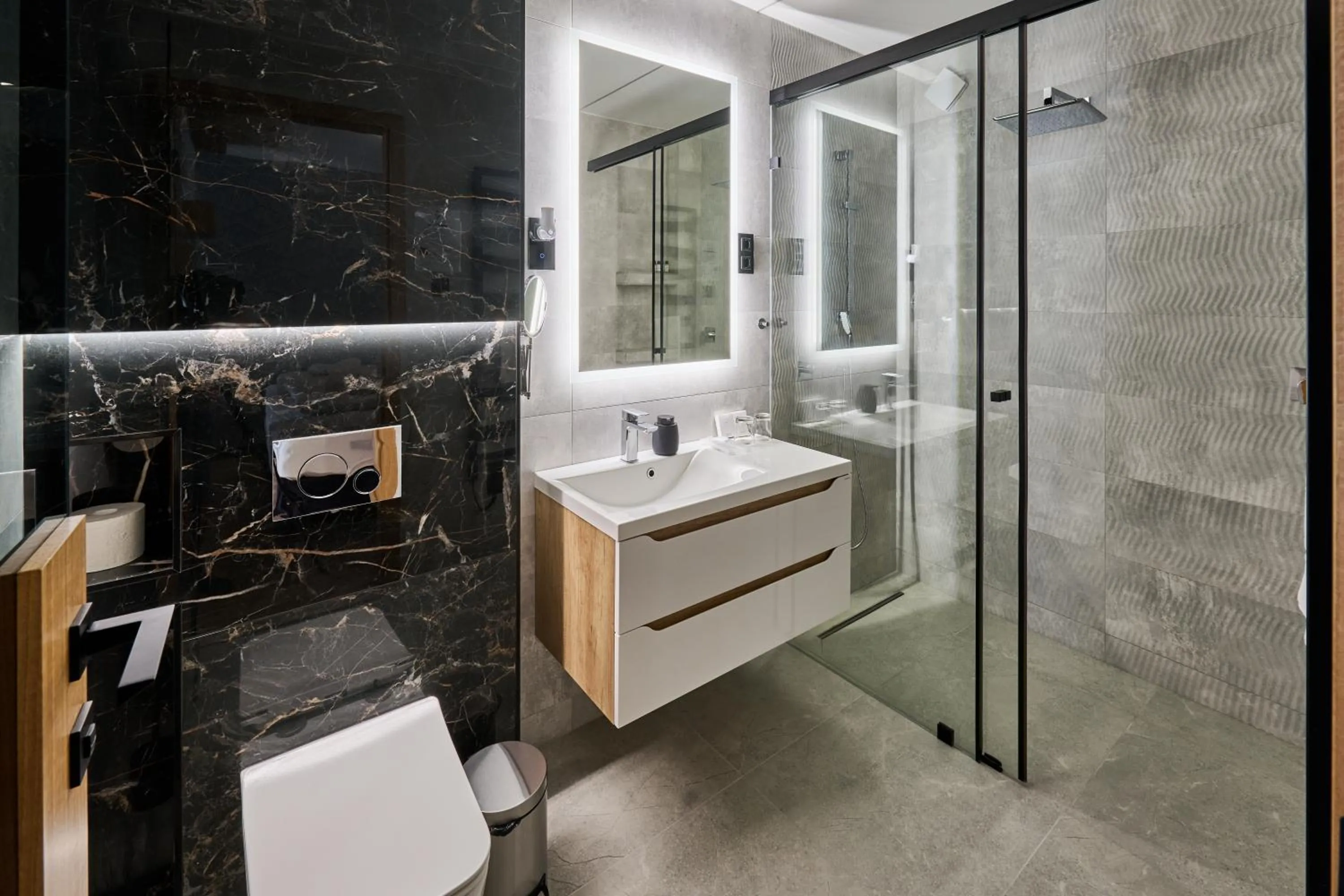 Bathroom in GRANDIS Premium Apartments