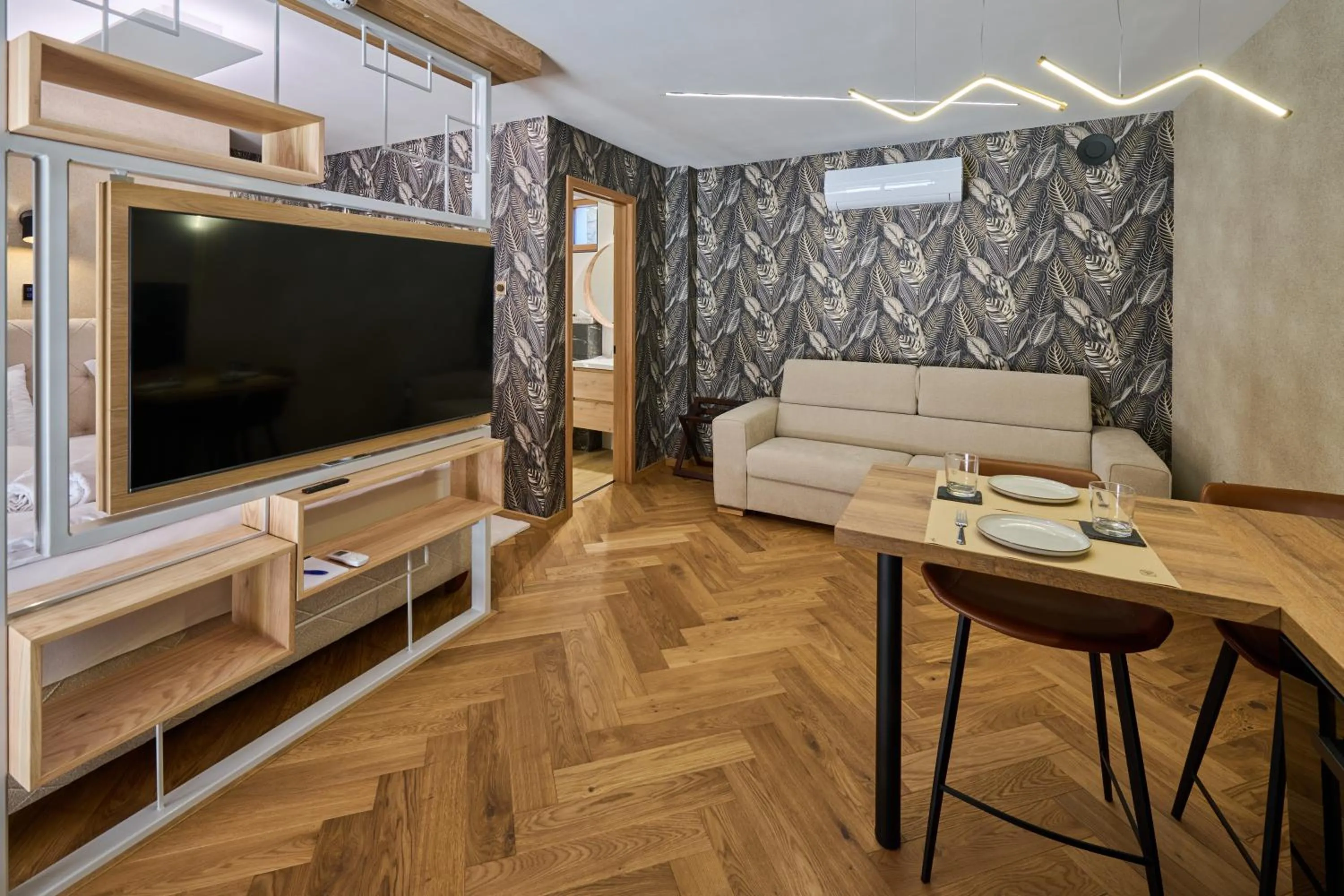 Living room in GRANDIS Premium Apartments