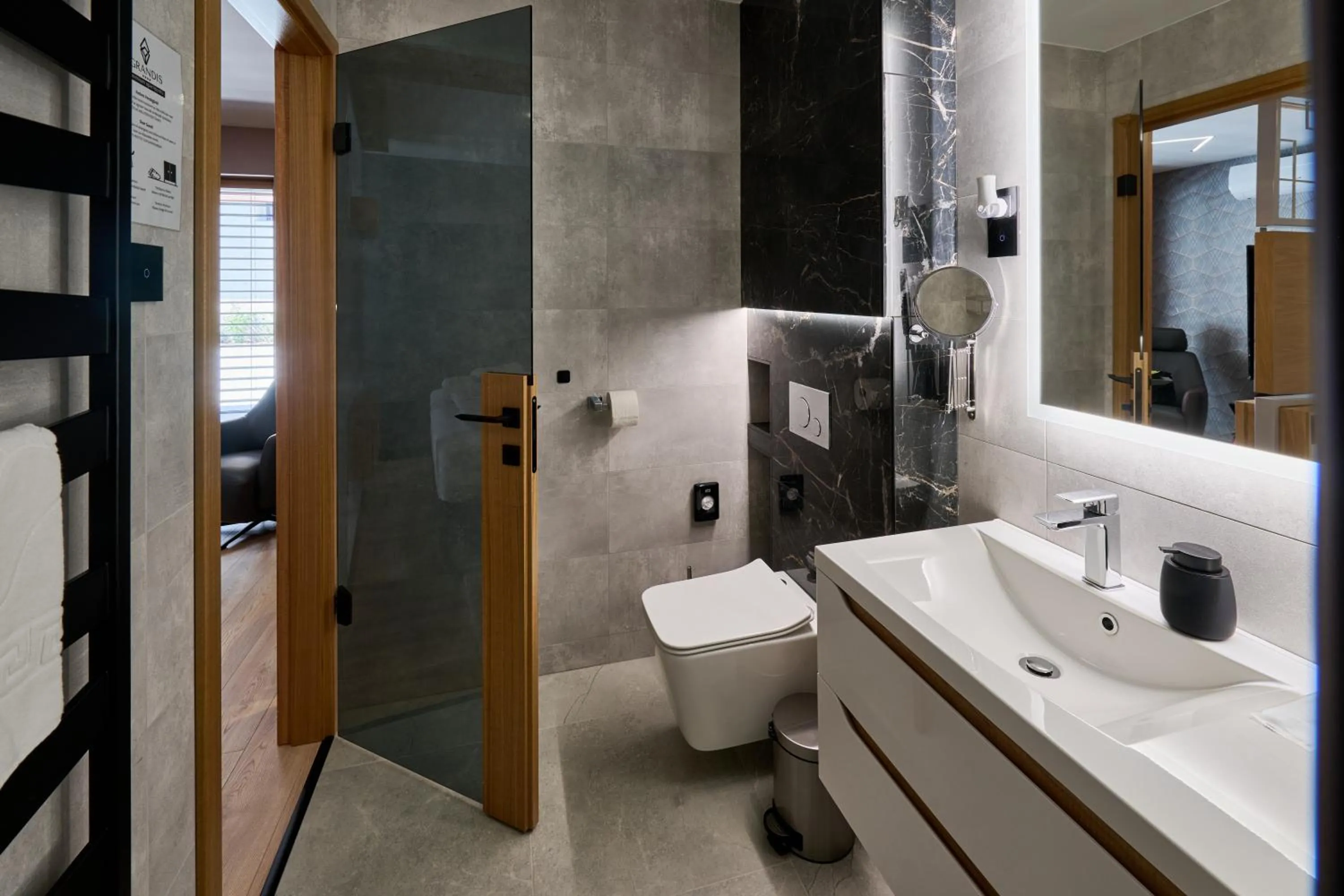 Bathroom in GRANDIS Premium Apartments