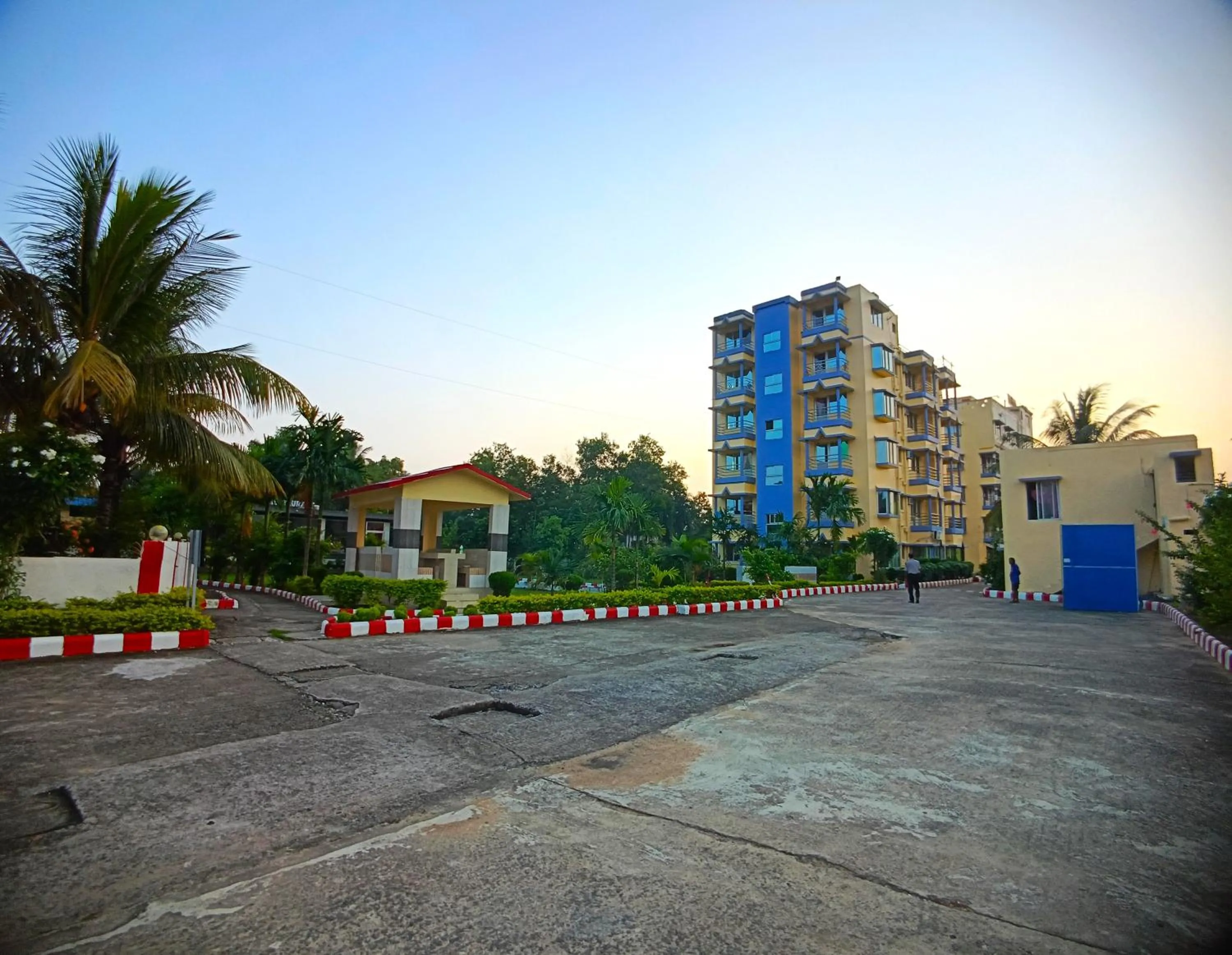 Garden in RESORT K SEA VIEW Digha