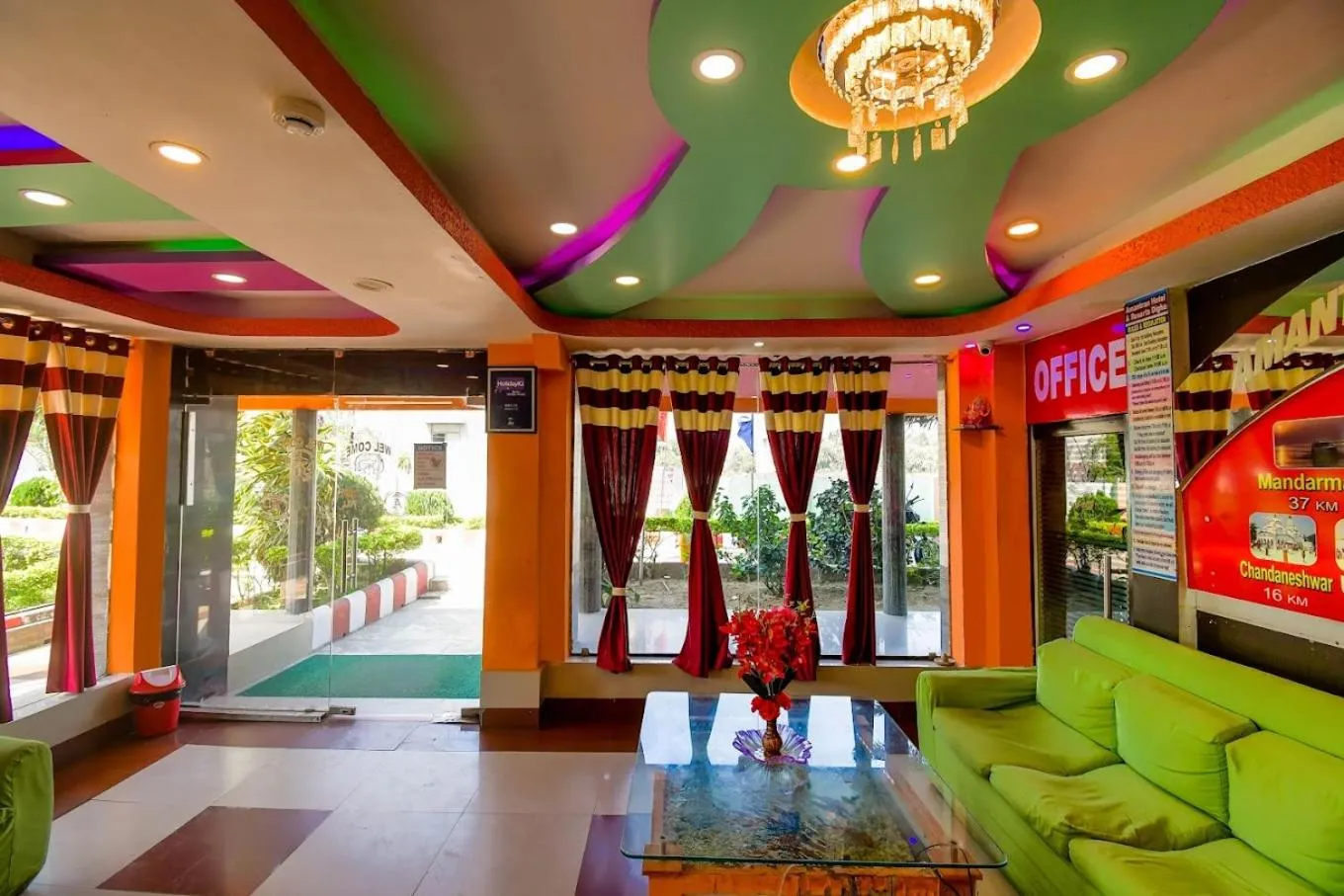 Facade/entrance in RESORT K SEA VIEW Digha