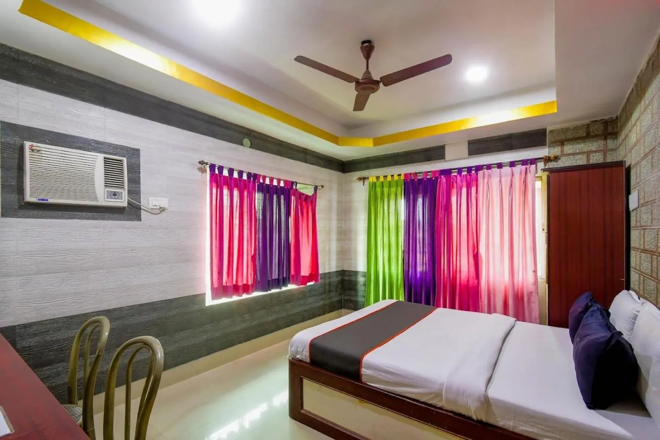 Bed in RESORT K SEA VIEW Digha