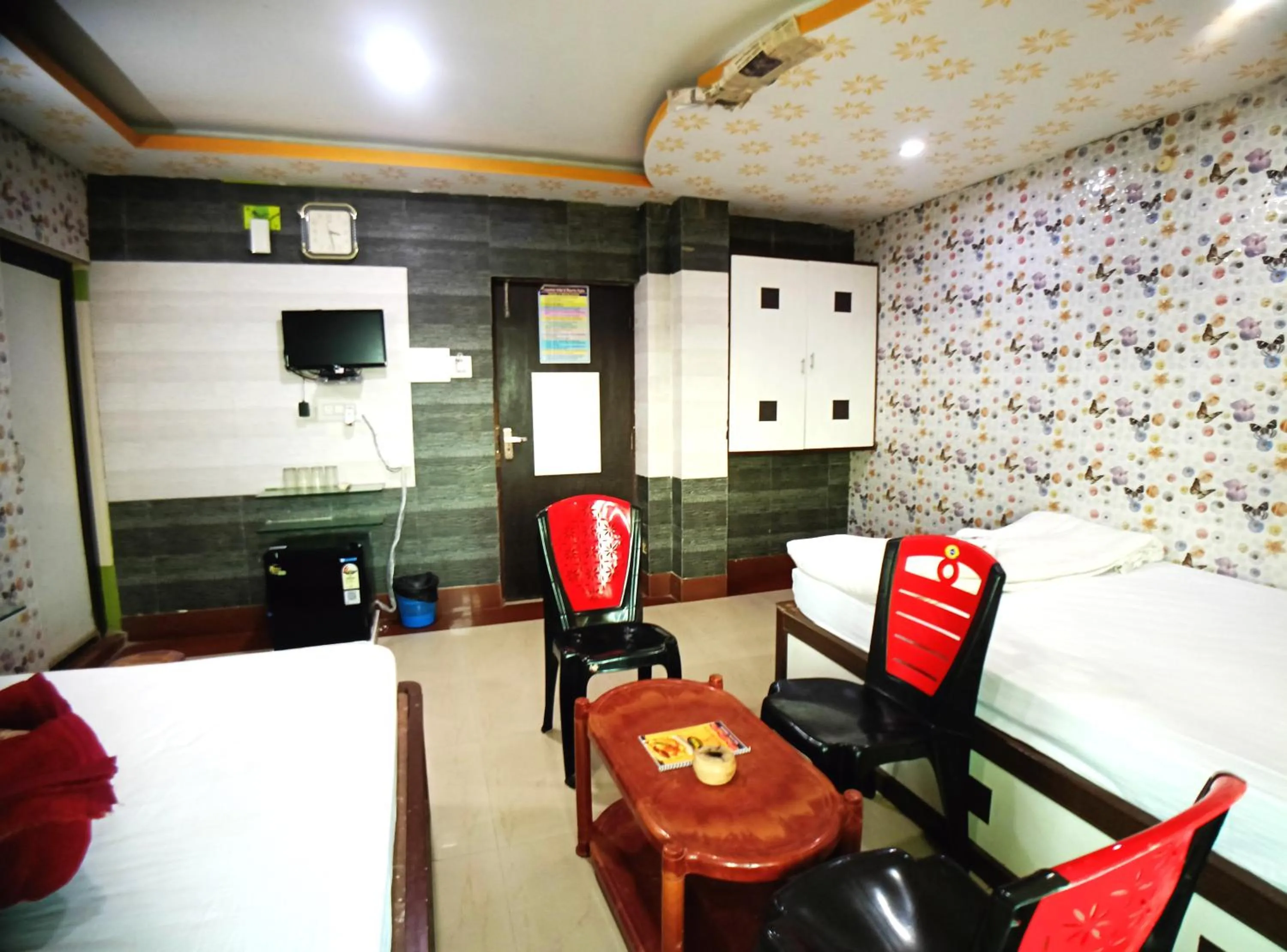 Bed in RESORT K SEA VIEW Digha