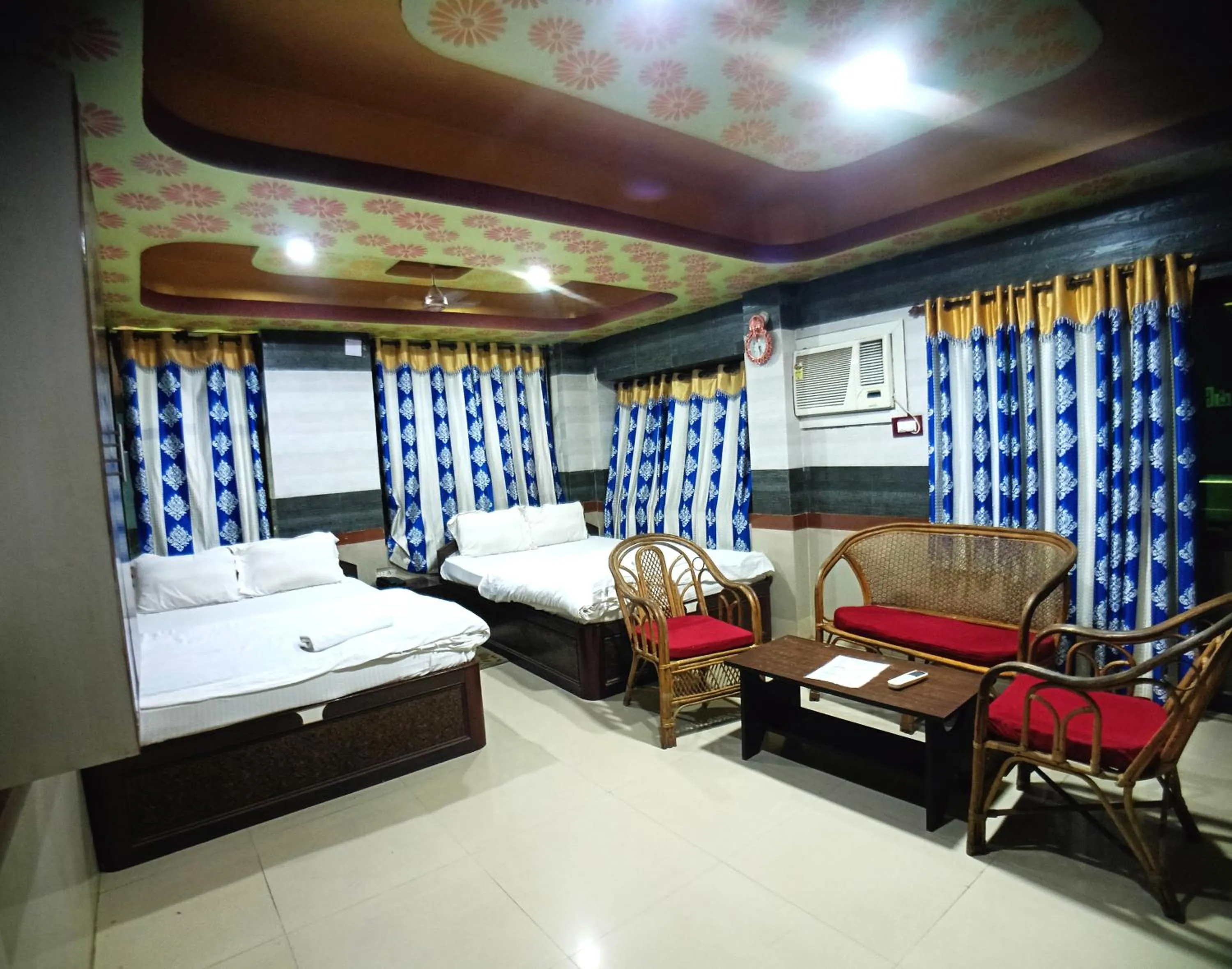 Bed in RESORT K SEA VIEW Digha
