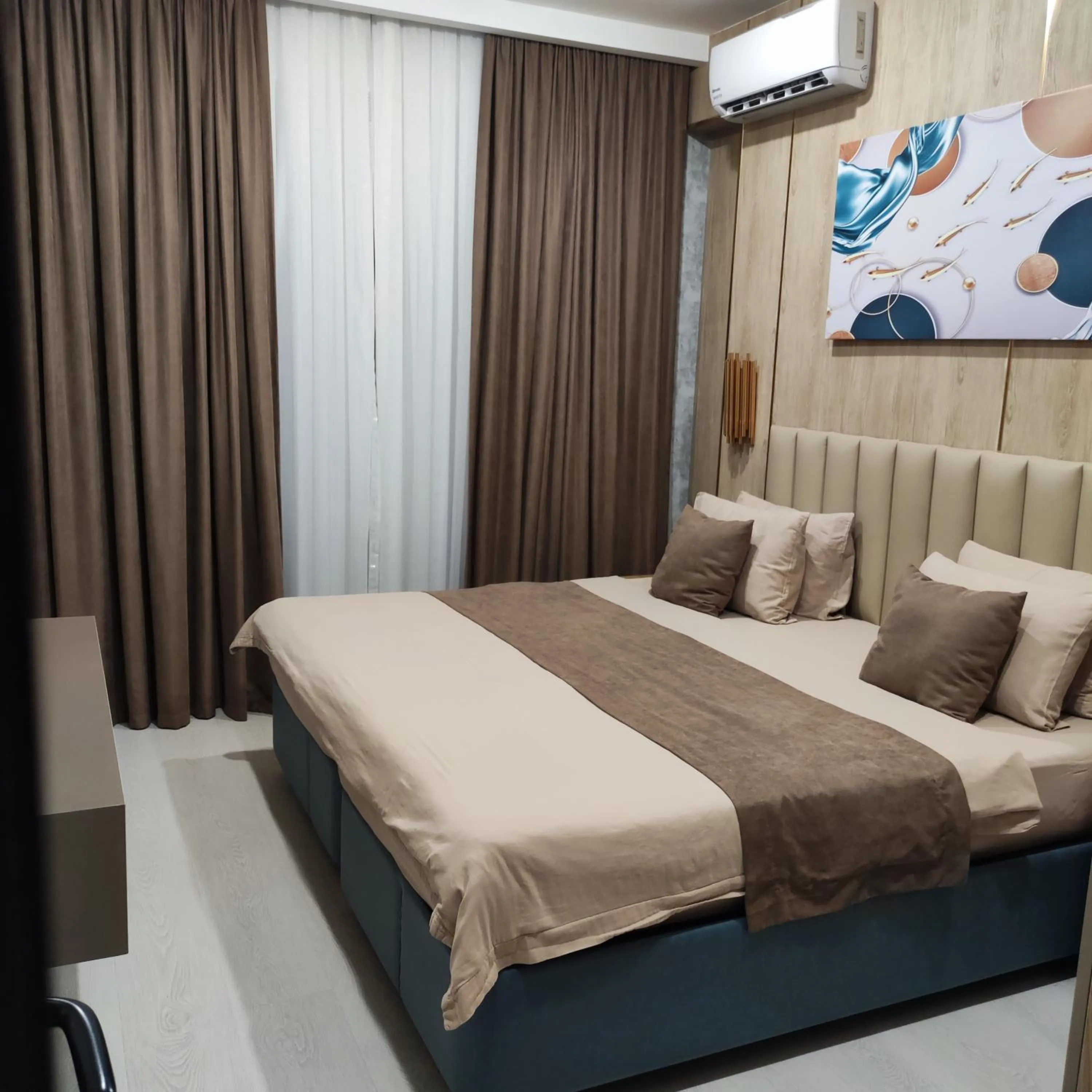 Bed in Badem Garden Apart Hotel