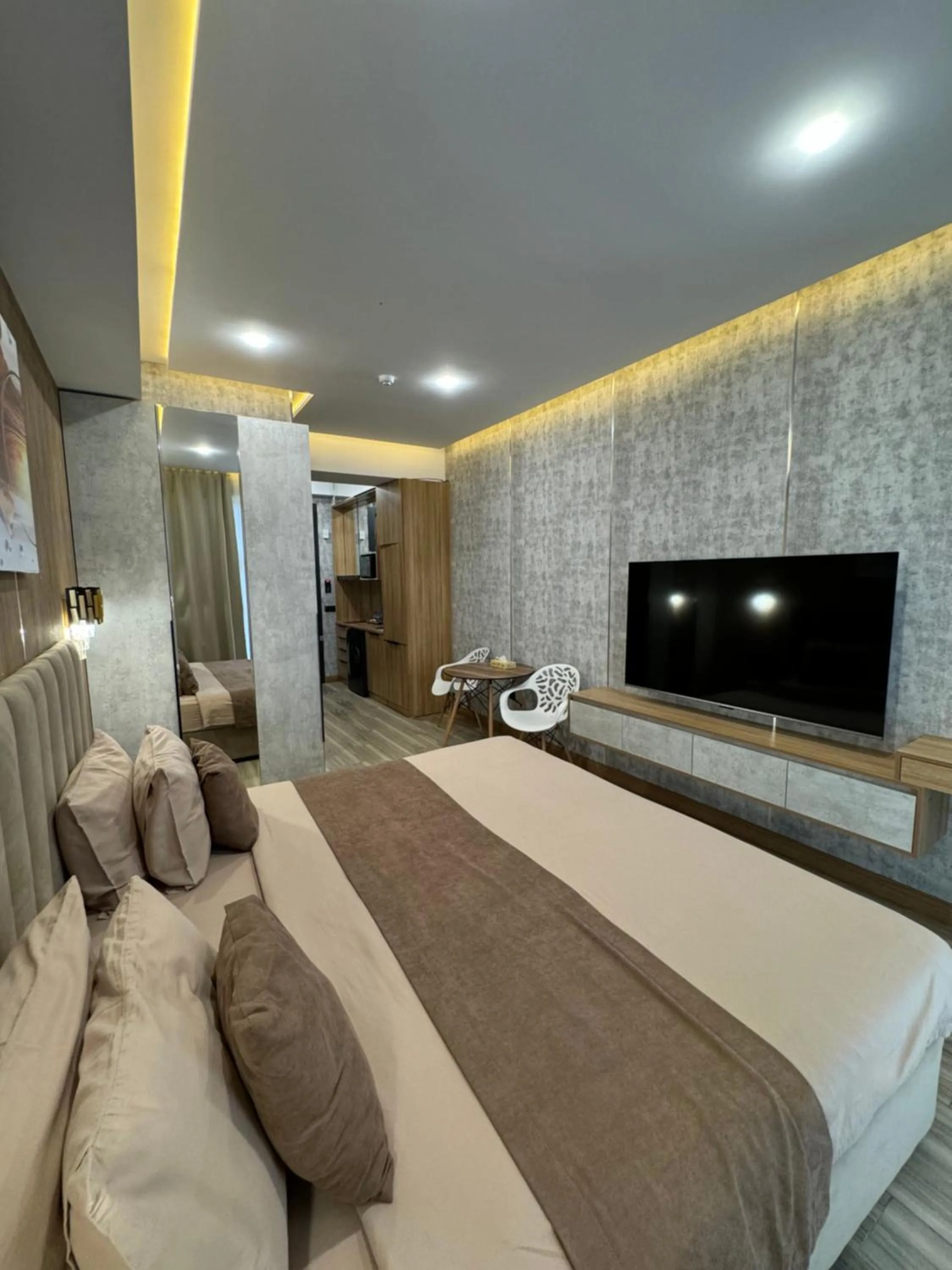TV and multimedia, Bed in Badem Garden Apart Hotel