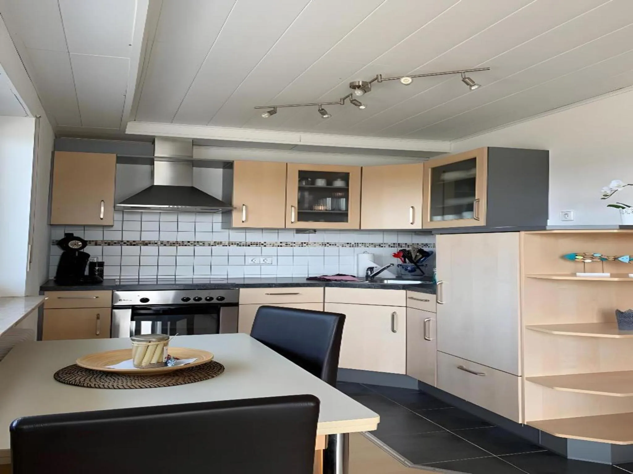 kitchen in Ferienhof Raither