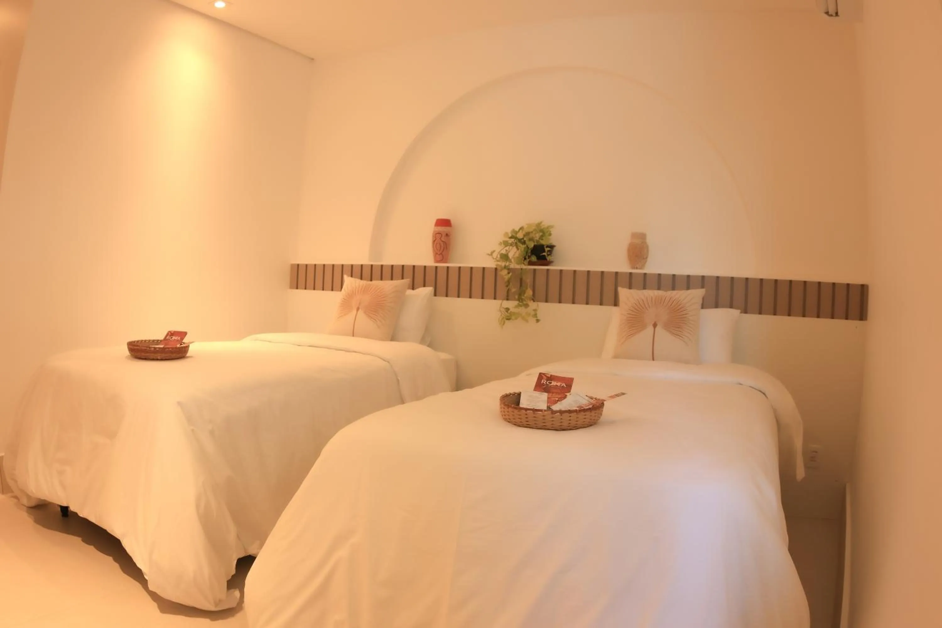 Bed in Roka Hotel Boutique