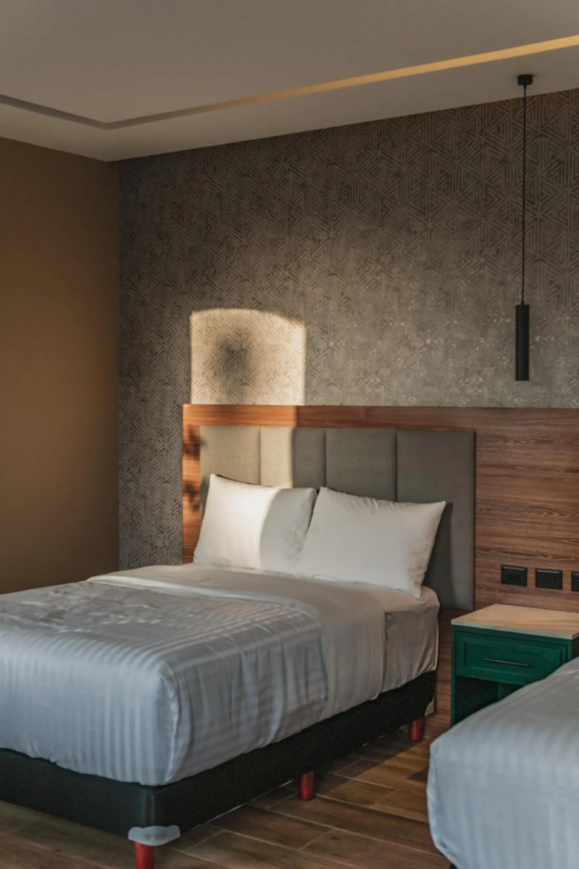 Bed in Hotel Chariot