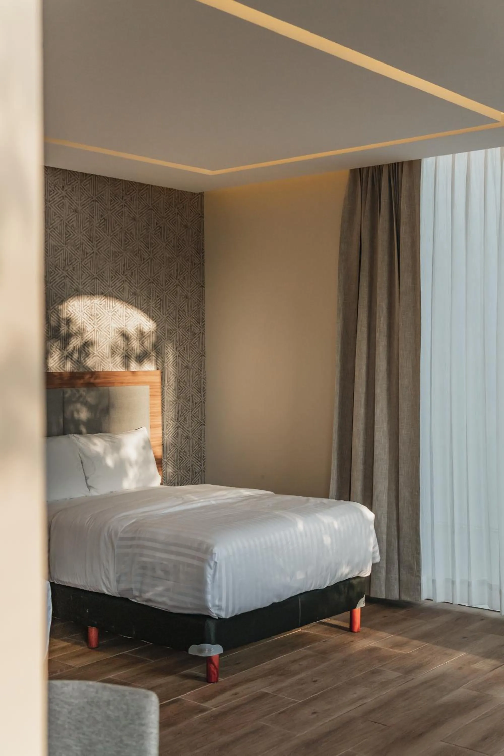 Bed in Hotel Chariot