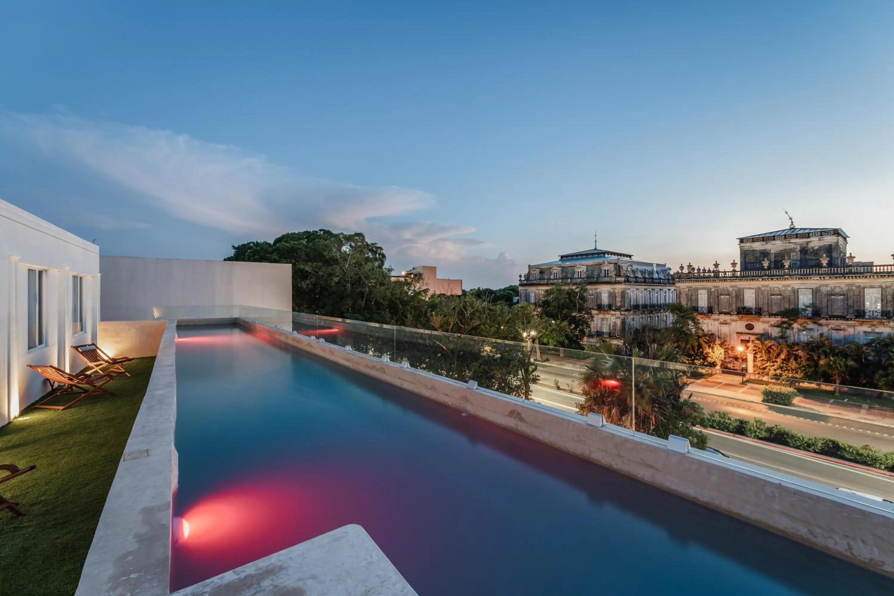 Balcony/Terrace in Hotel Chariot