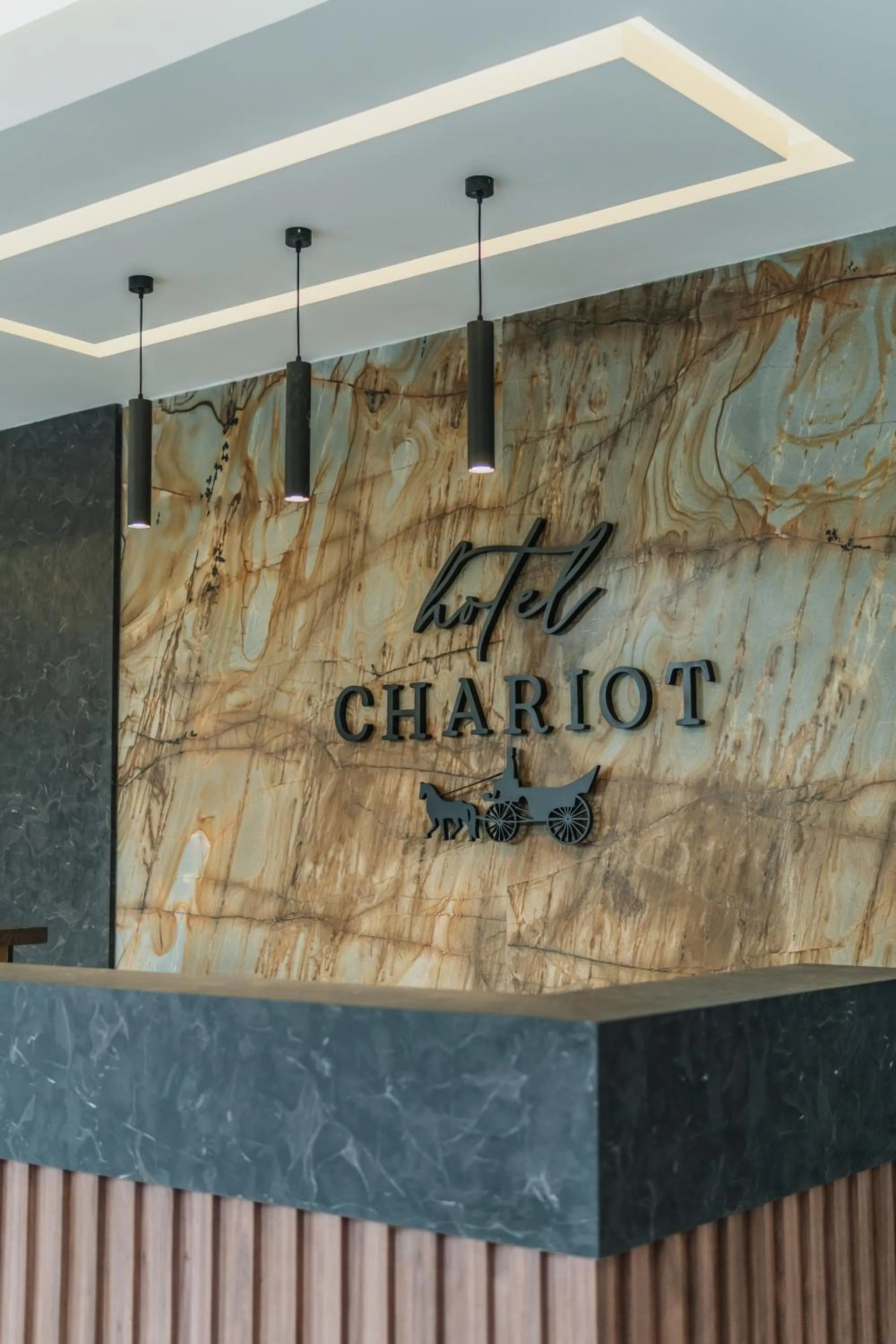 Lobby or reception in Hotel Chariot