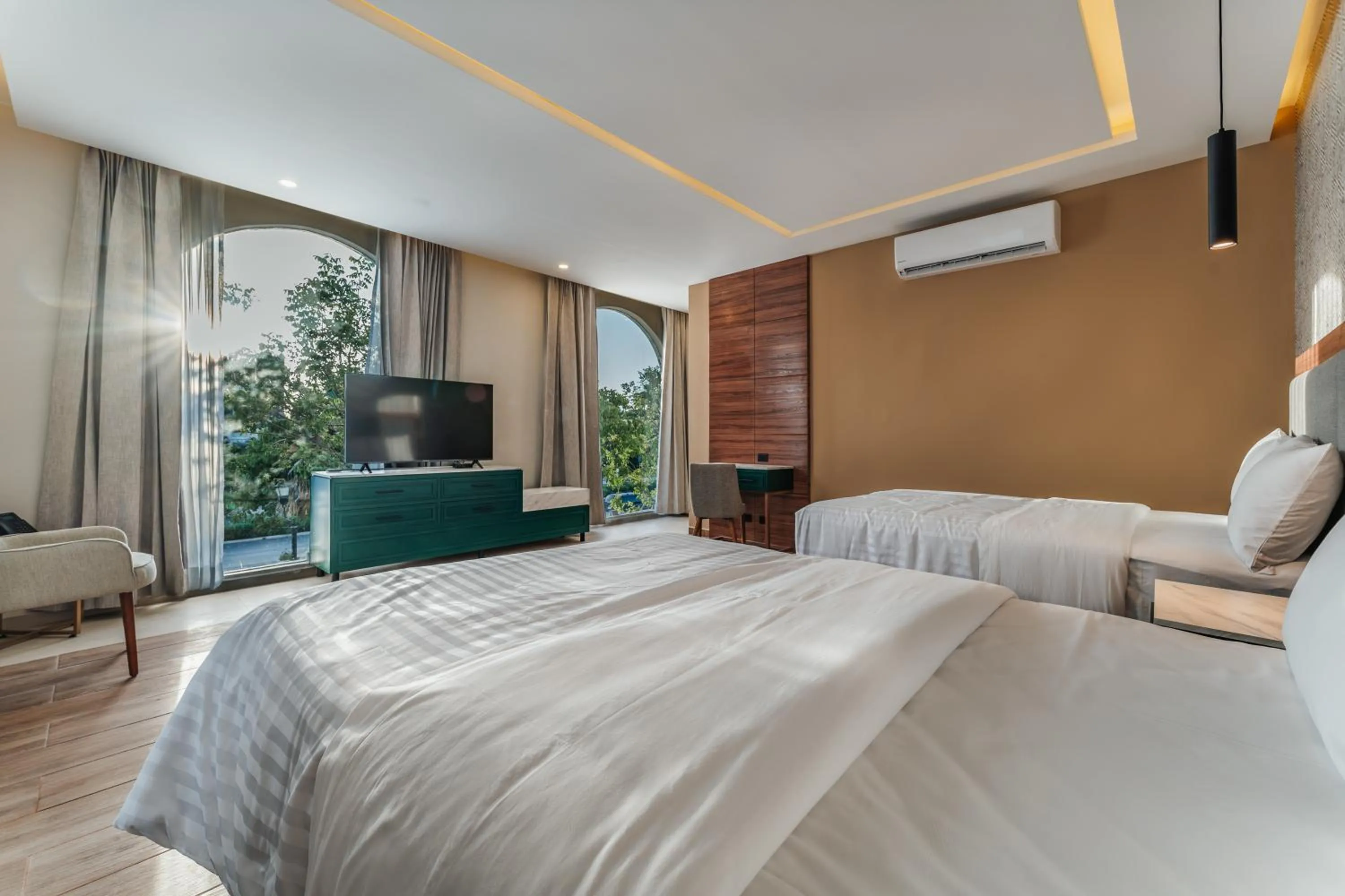 Bed in Hotel Chariot