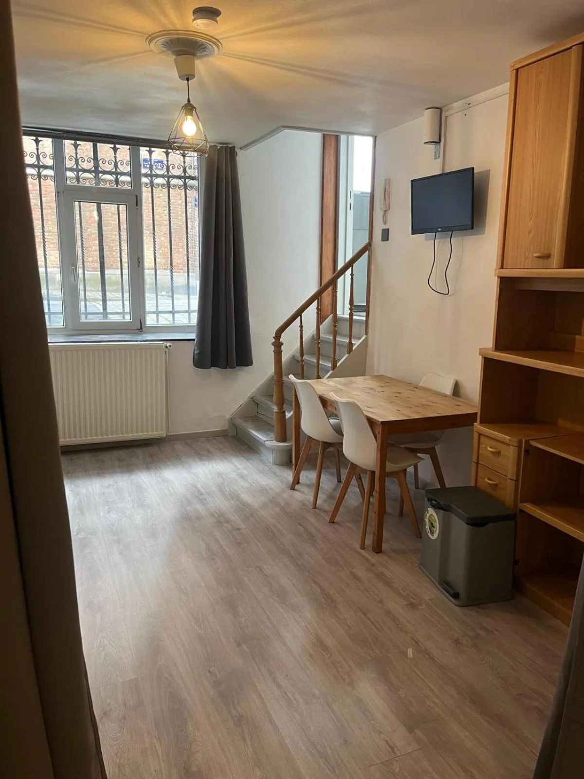 Living room in European District Hostel